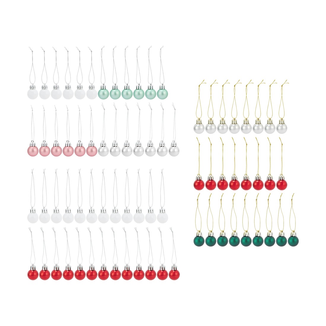 2 25 Pack Mini Baubles - Assorted, 2 of 6