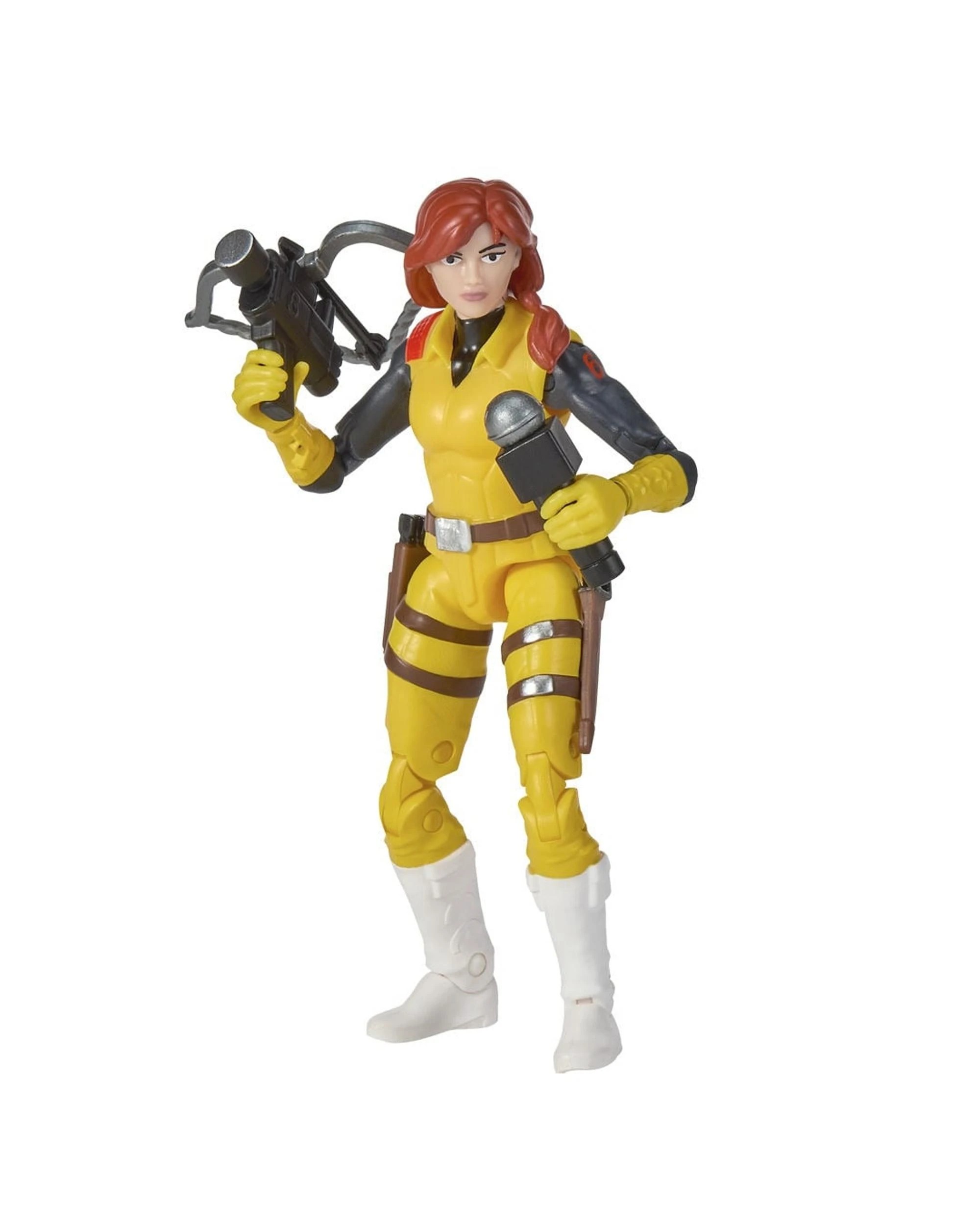3 Teenage Mutant Ninja Turtles x G.I. Joe A.W.E. Shell-Striker with Scarlett x April Figure, 3 of 3