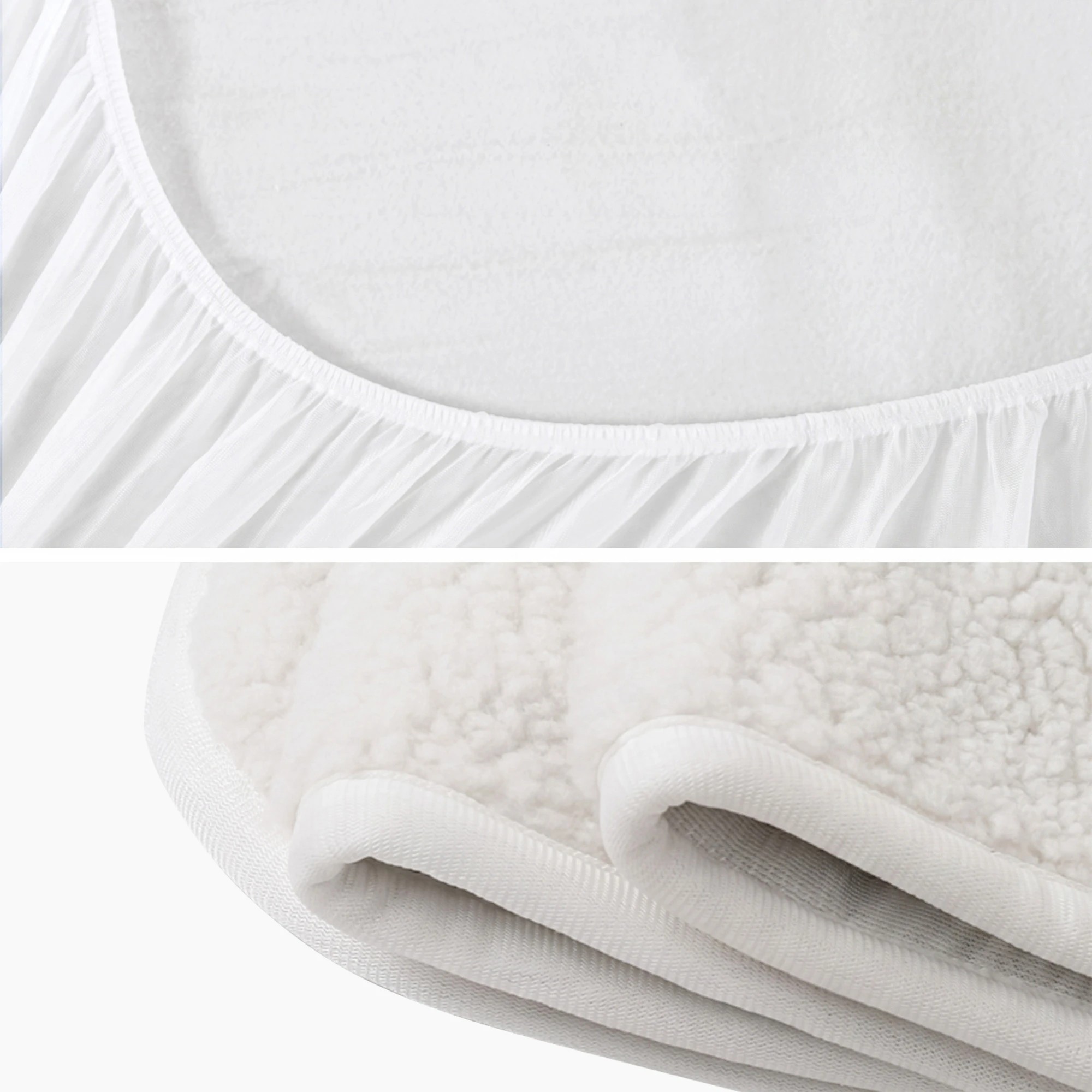 1 Giselle Electric Blanket Fleecy Underlay Double - White, 1 of 9