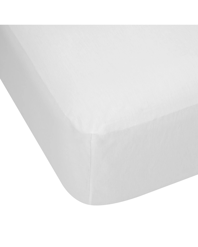225 Thread Count Cotton Rich Fitted Sheet - Single Bed, W