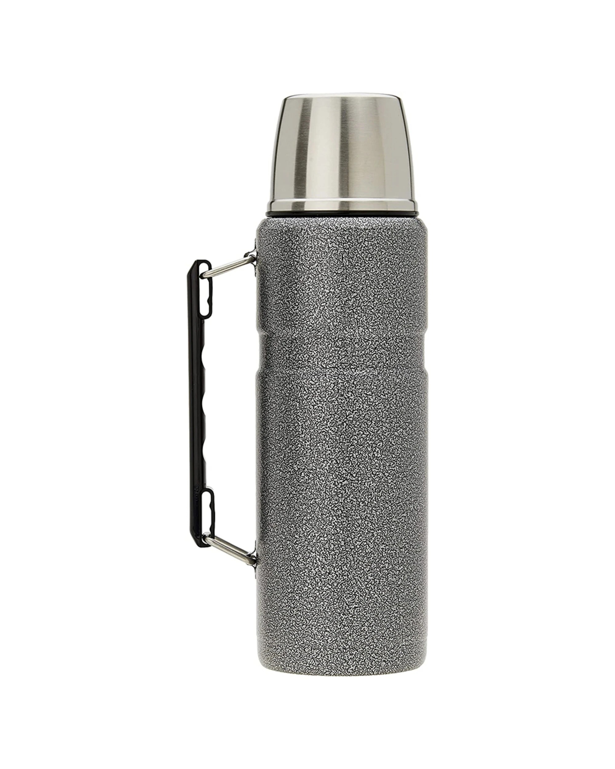 2 Thermos 1.2L King Stainless Steel Vacuum Insulated Double Walled Beverage Bottle - Grey, 2 of 3