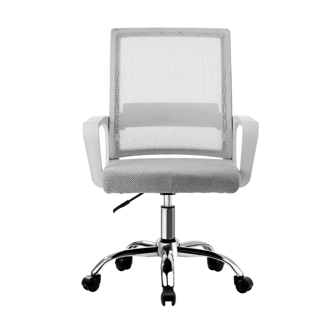 6 Oikiture Mesh Office Chair Executive Computer Seat
 - White, 6 of 10