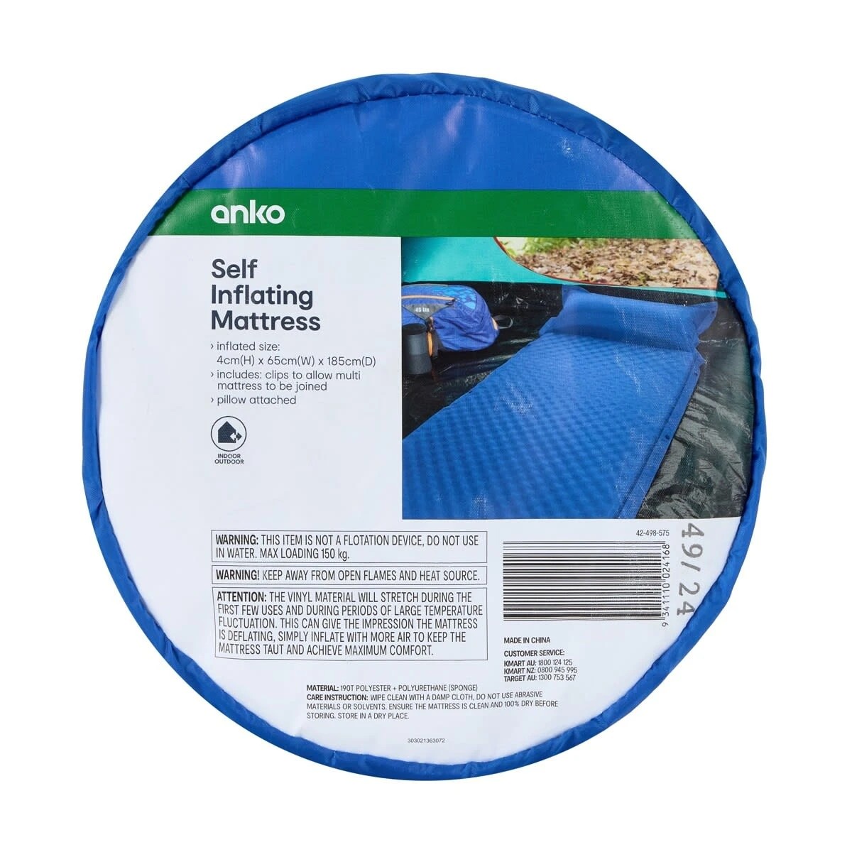 10 Single Self Inflating Mattress, 10 of 10