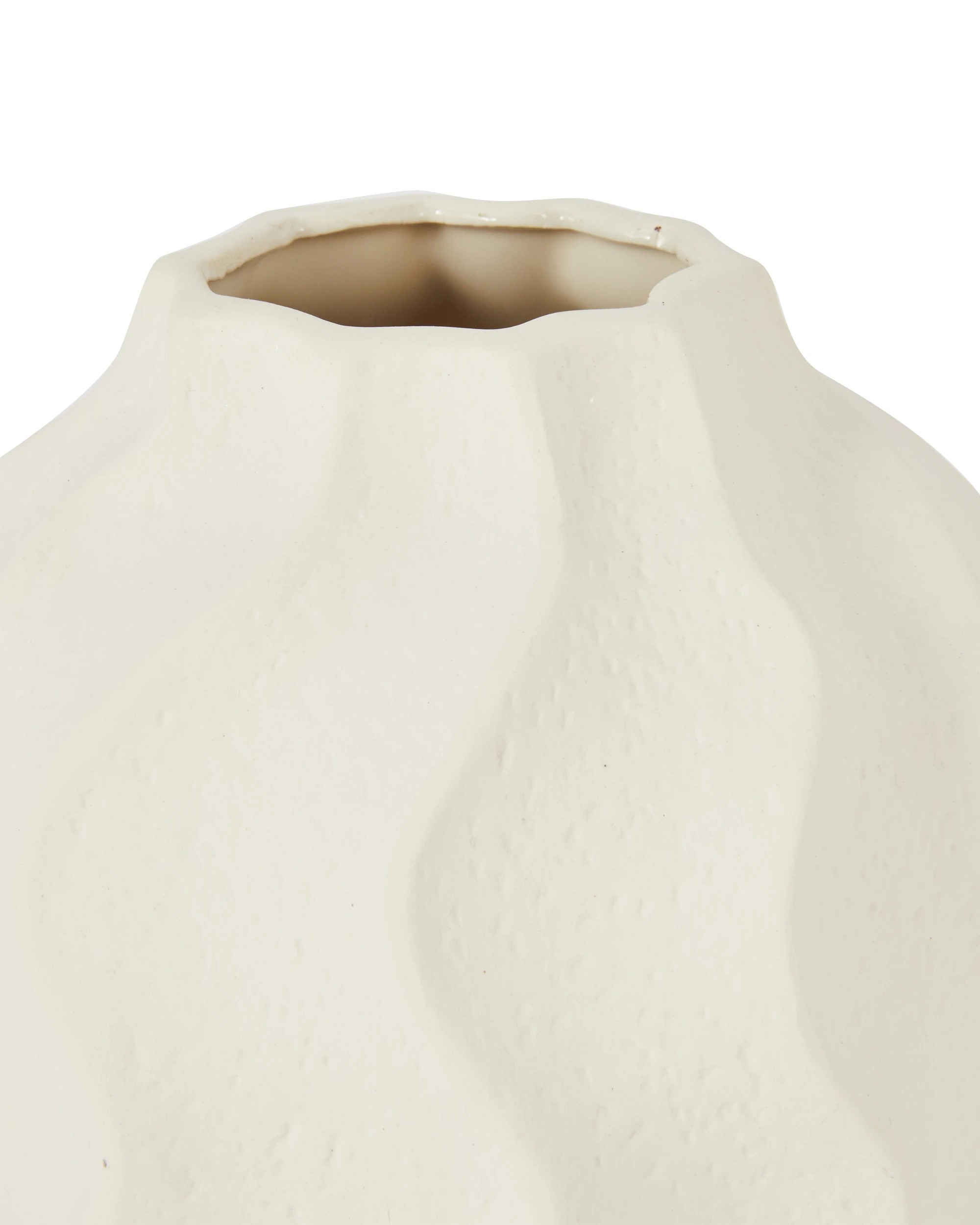 4 Textured Wavy Ceramic Vase, 4 of 5