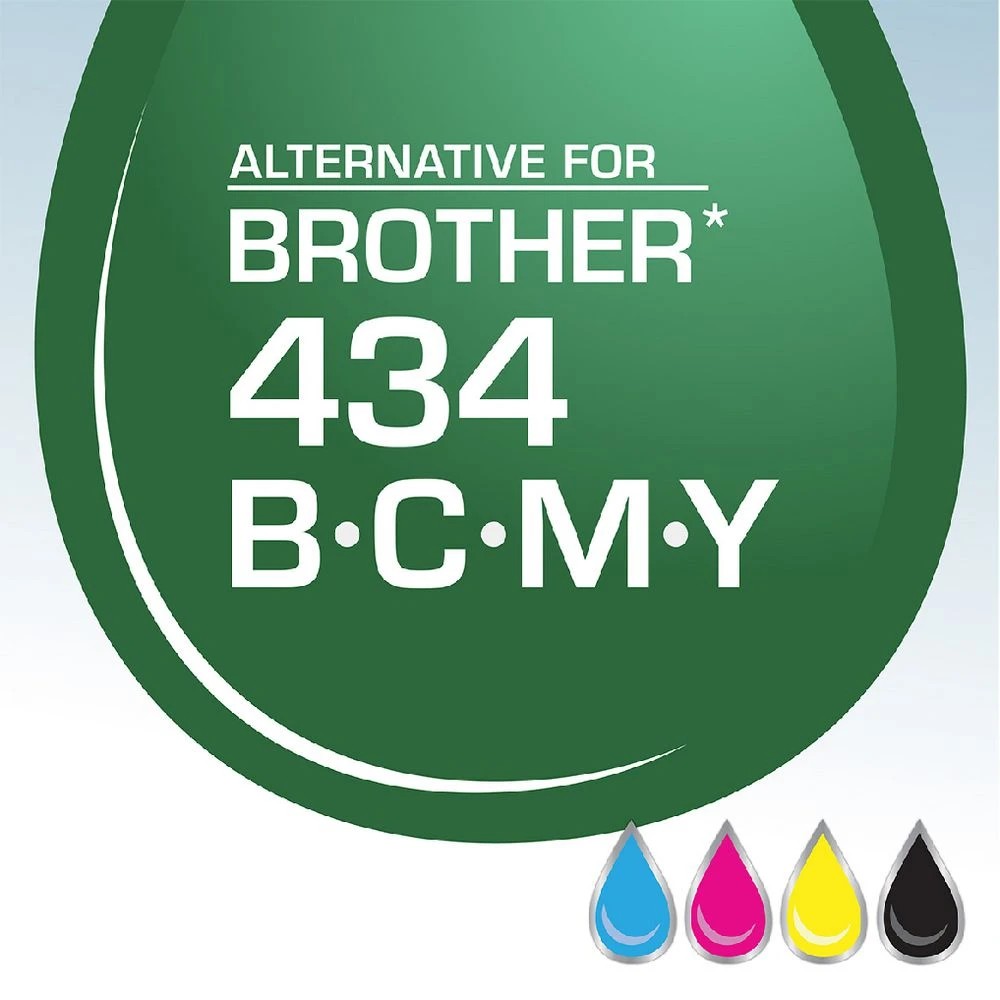 2 Calidad Brother LC434 4 Pack, 2 of 7