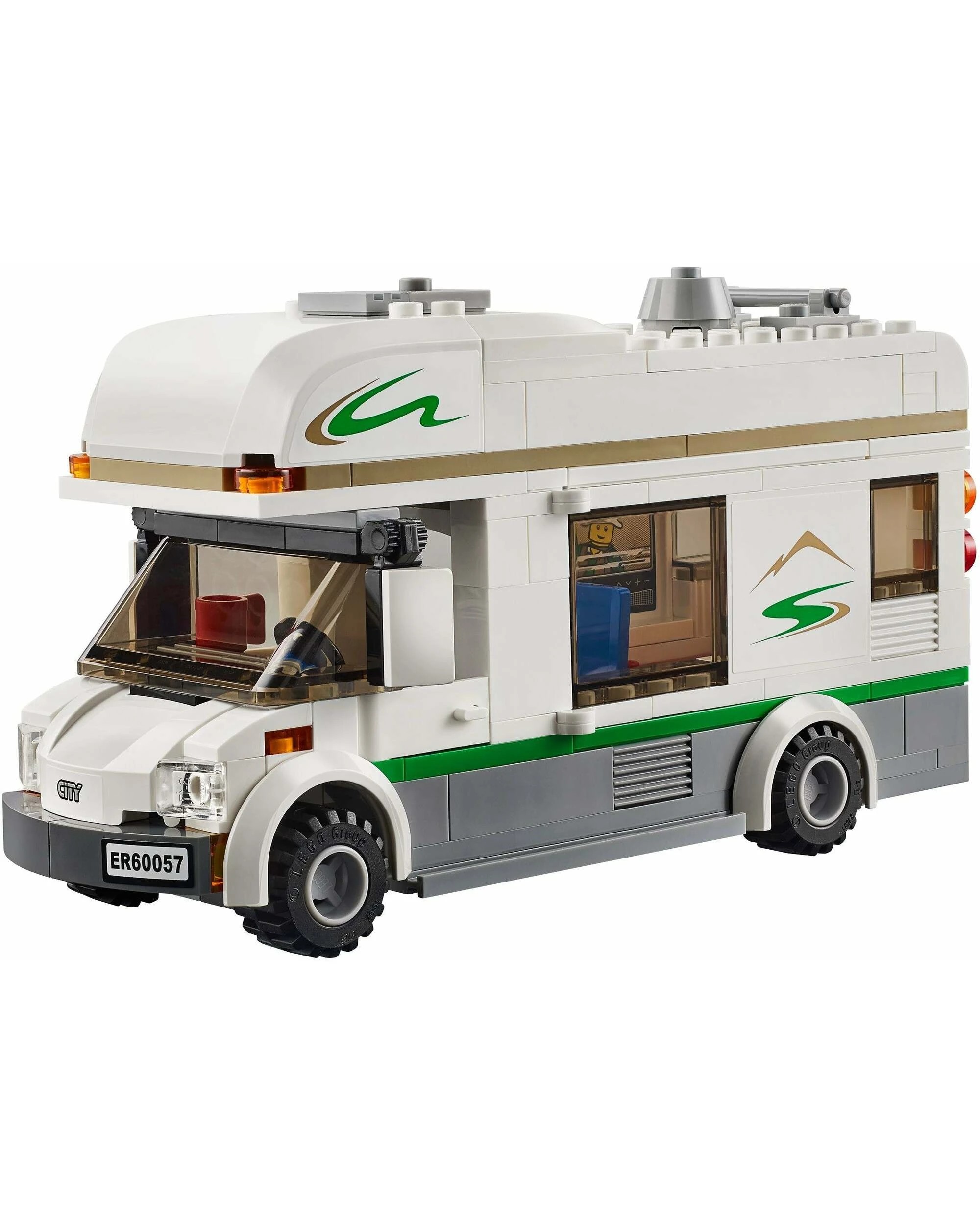 2 LEGO 60057 Camper Van with Canoe & Minifigures, 2 of 5