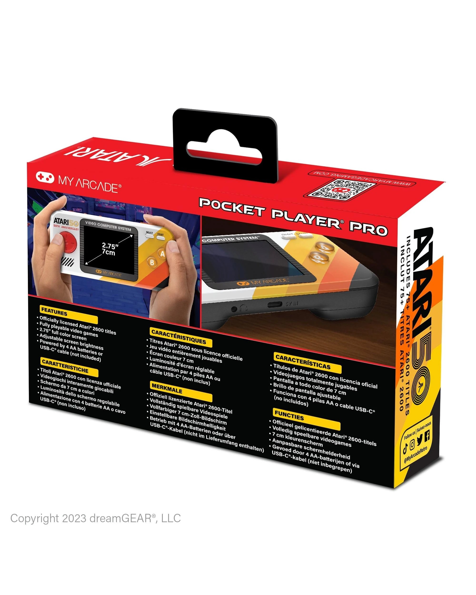 6 My Arcade Atari Pocket Player Pro, 6 of 9