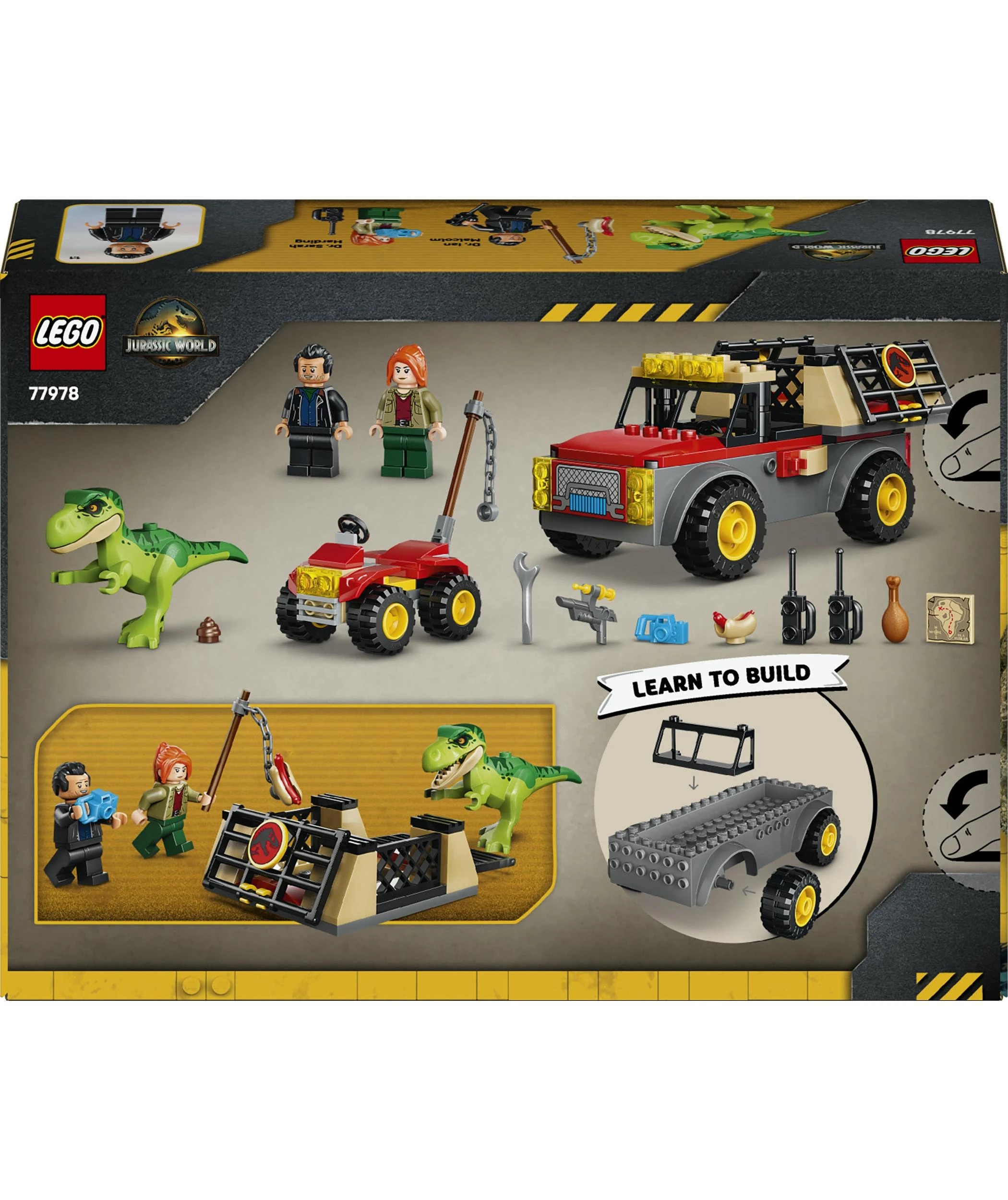 10 LEGO Jurassic World Young T. rex Transport Truck 77978, 10 of 10