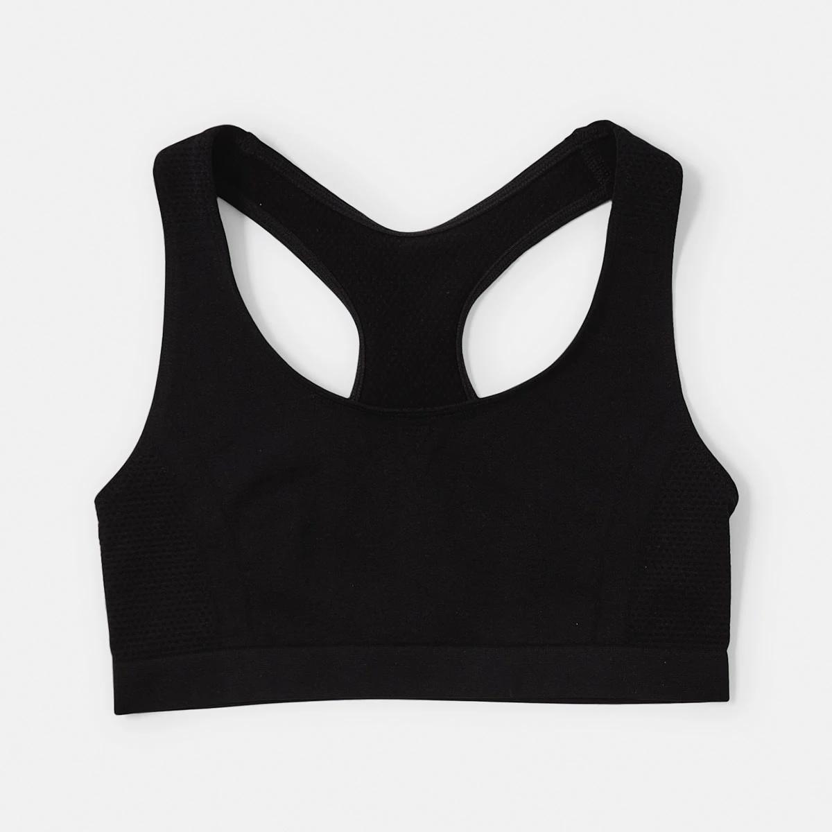 3 2 Pack Seamfree Active Crop Top BLACK AND WHITE, 3 of 4
