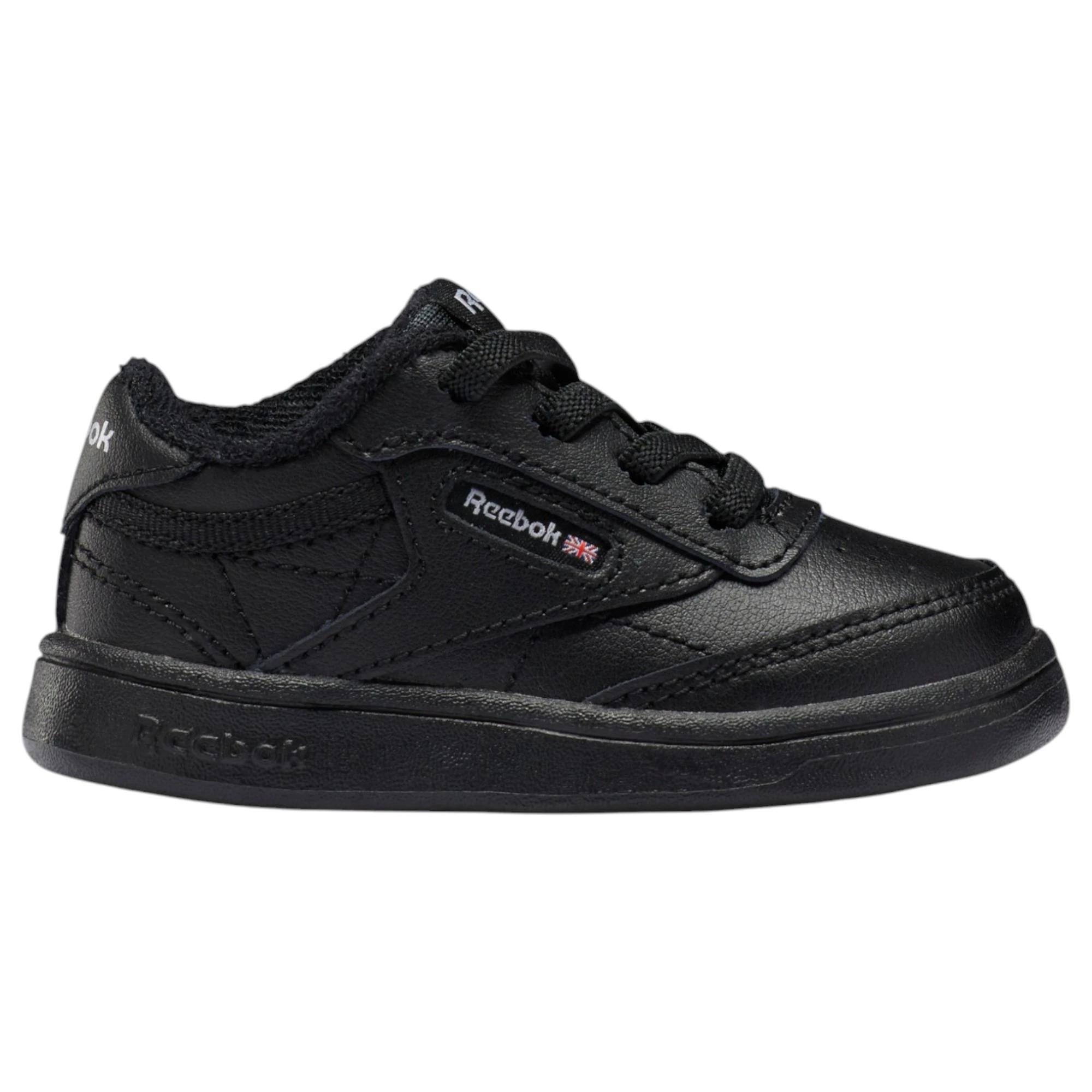 1 Reebok Unisex Toddler Club C Triple Casual Shoes BLACK, 1 of 8