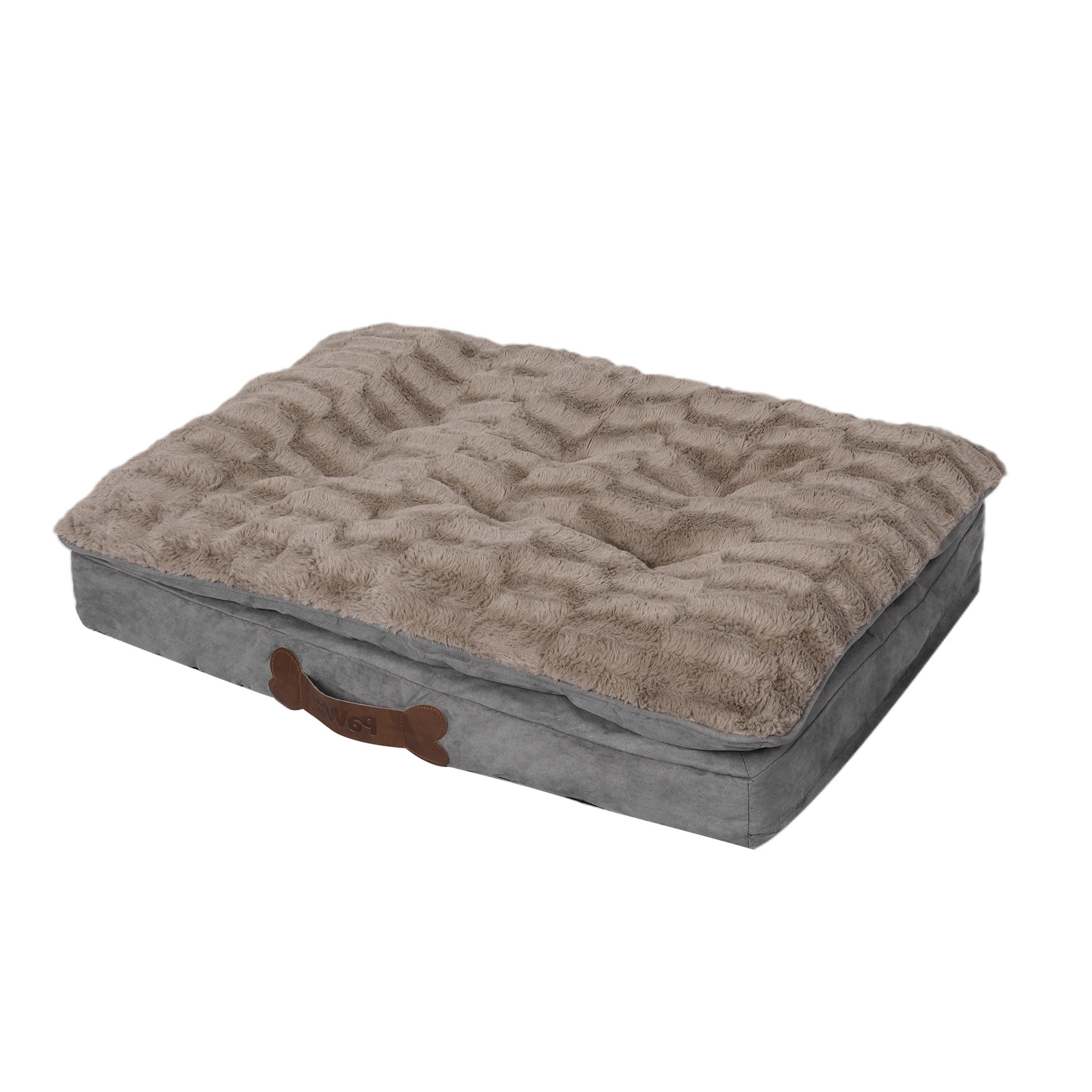 1 Pawz Pillowtop Pet Mattress Xl Khaki, 1 of 4