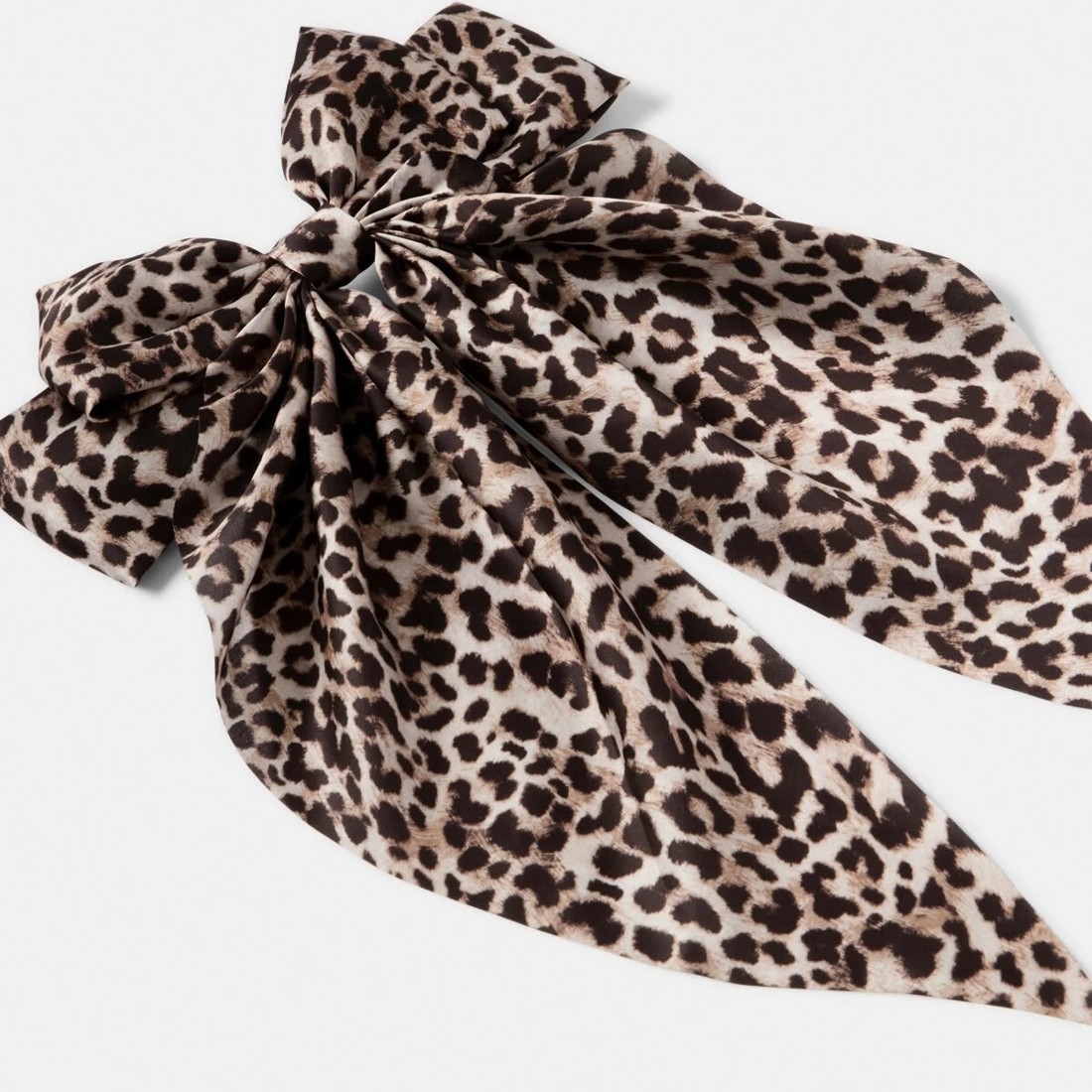 2 Leopard Barrette Large Bow Hair Clip, 2 of 4