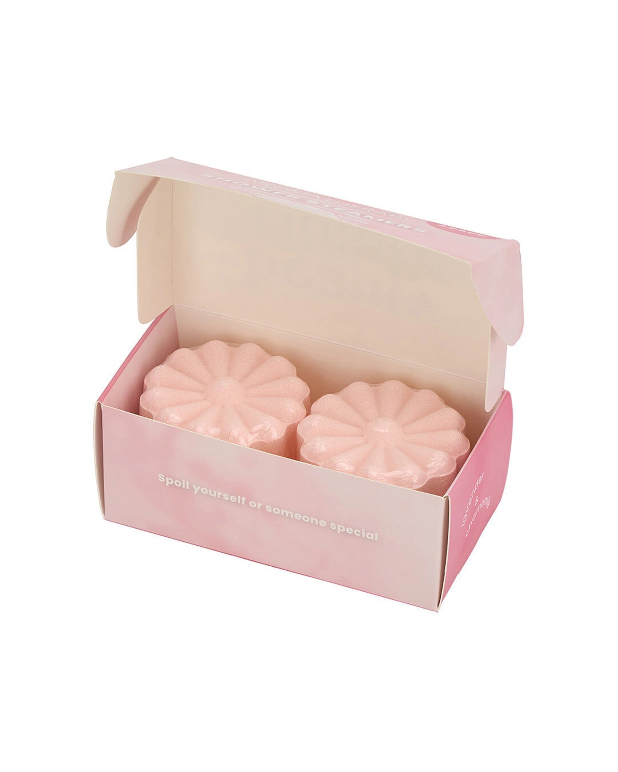 2 Annabel Trends 2pc Beauty Ritual Shower Steamer Aromatherapy Lavendar Chamomile - Pink, 2 of 3
