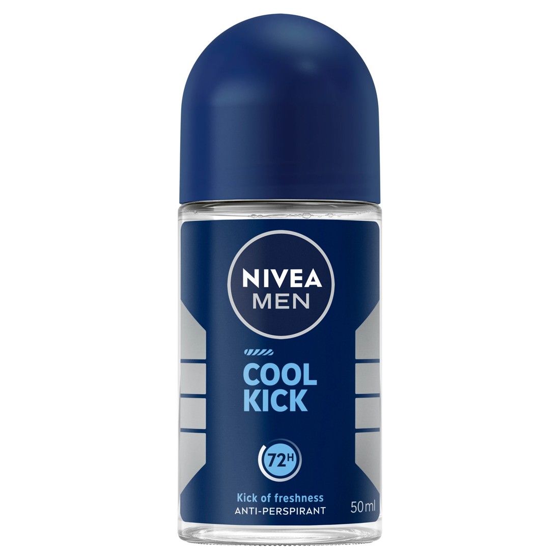 1 Nivea Men Cool Kick Anti-Perspirant Roll-On Deodorant, 1 of 8