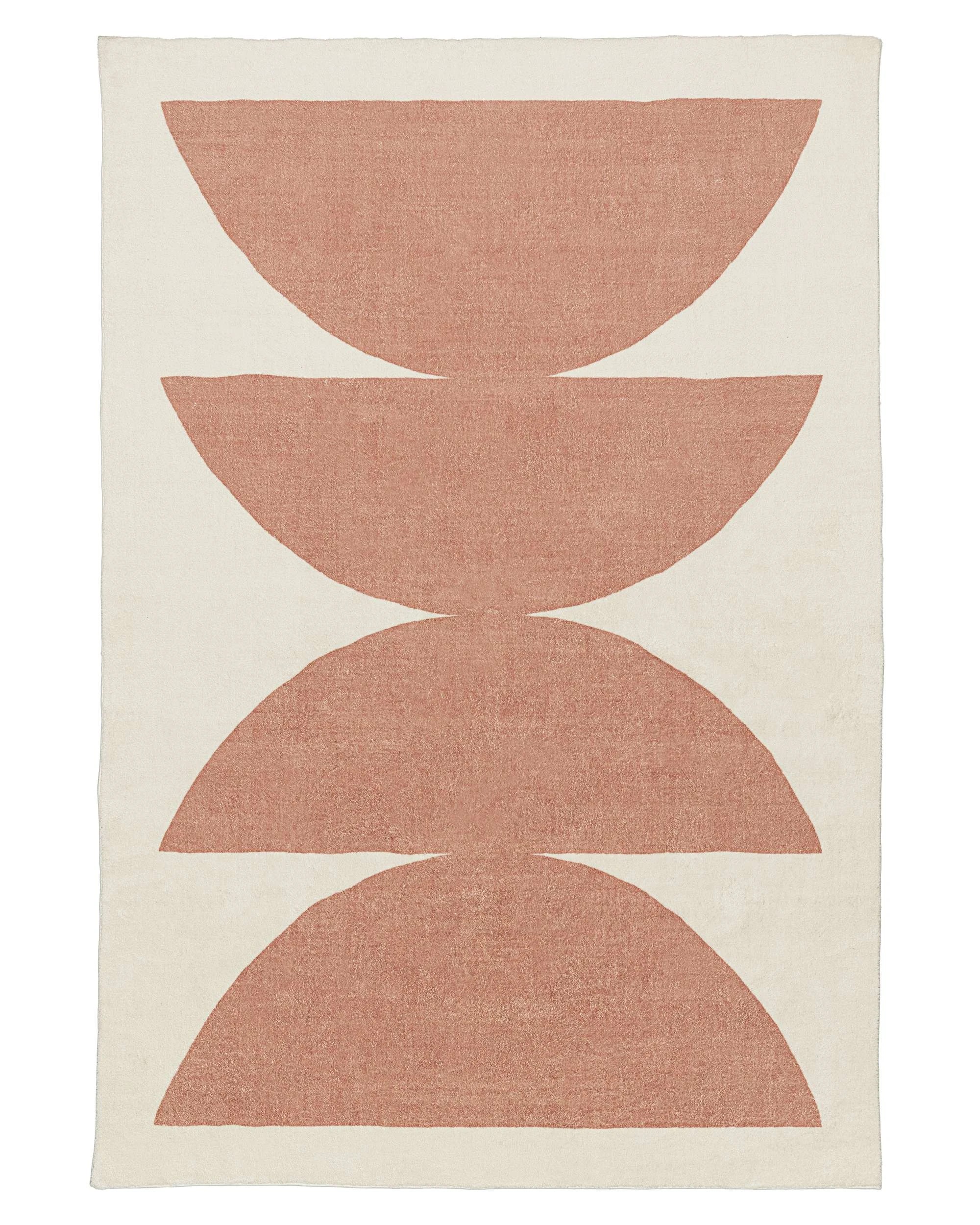 1 Loopsie Bleecker Printed Washable Rug-330cm x 240cm - Orange, 1 of 8