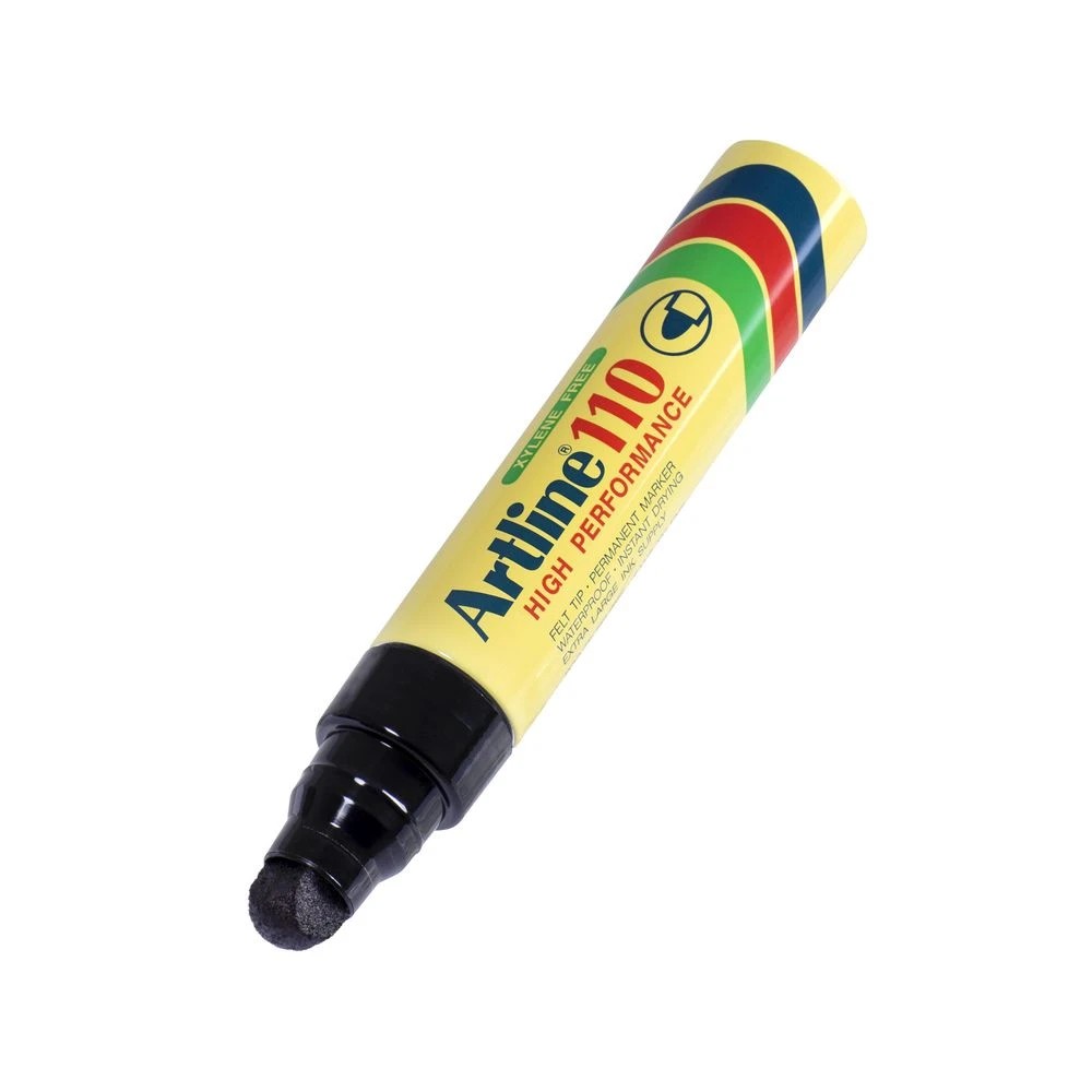 3 Artline 110 Permanent Marker Black, 3 of 5