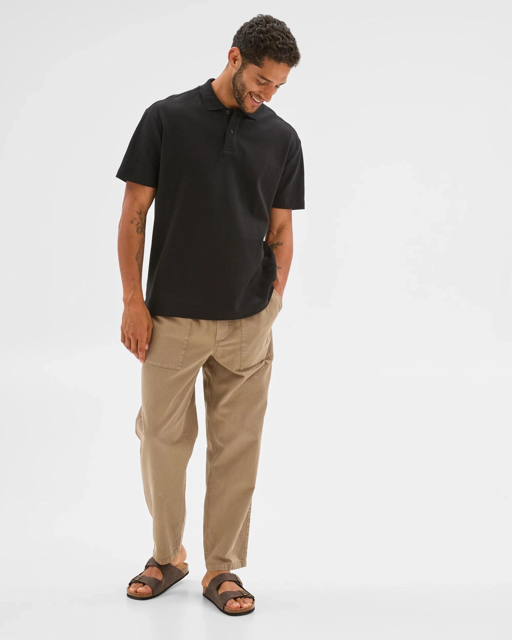 1 Target Australian Cotton Blend Beach Pants WALNUT, 1 of 8