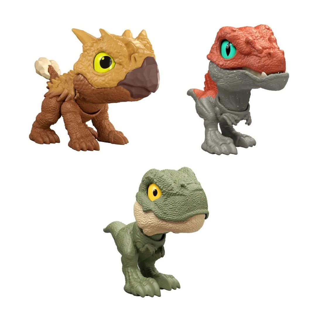 2 Jurassic World Mighty Little Biters Dinosaur Action Figure - Assorted, 2 of 7