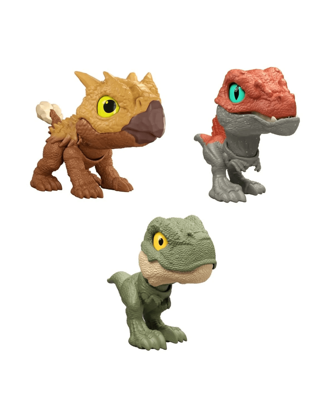 2 Jurassic World Mighty Little Biters Dinosaur Action Figure - Assorted, 2 of 7