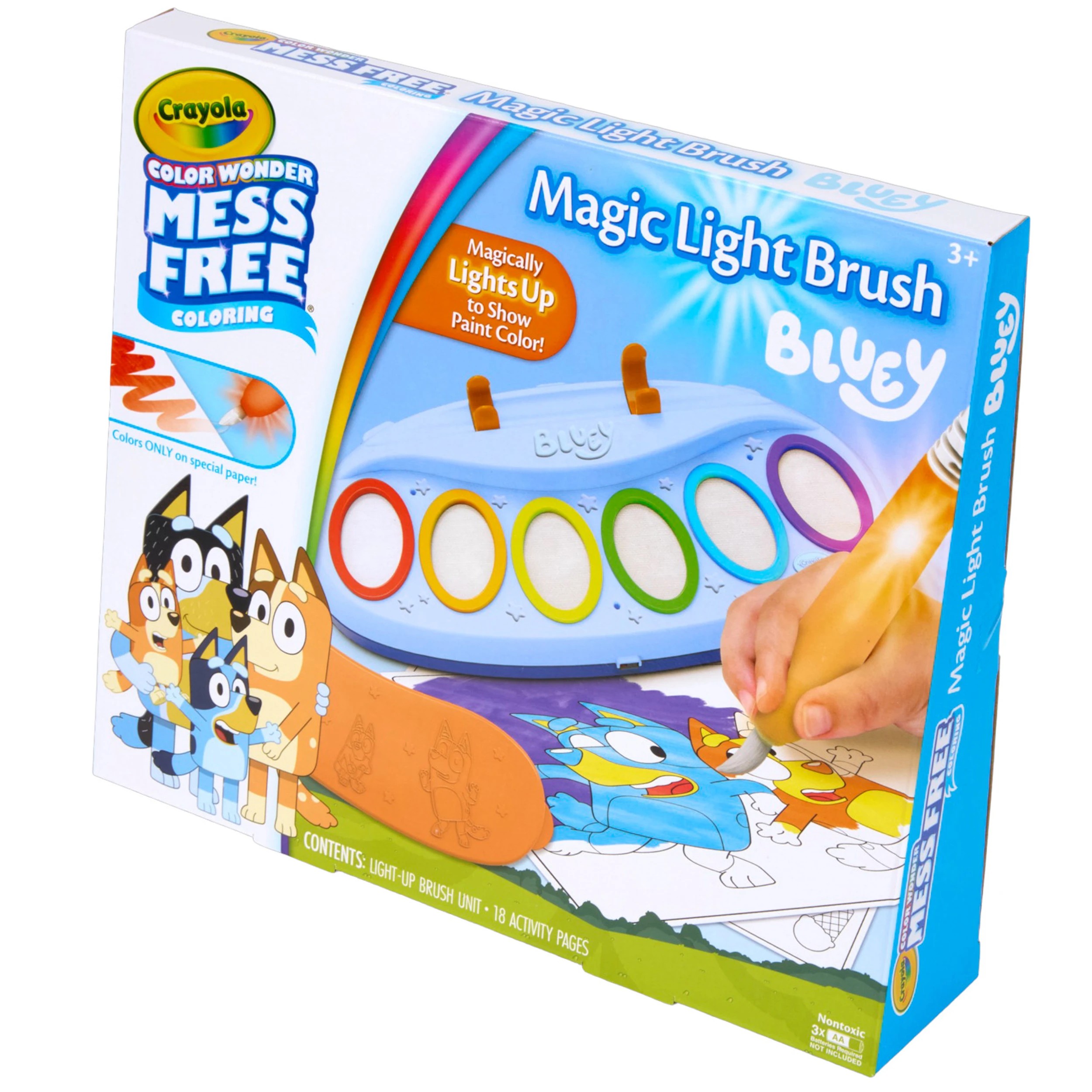 2 Bluey Crayola Magic Light Brush, 2 of 7