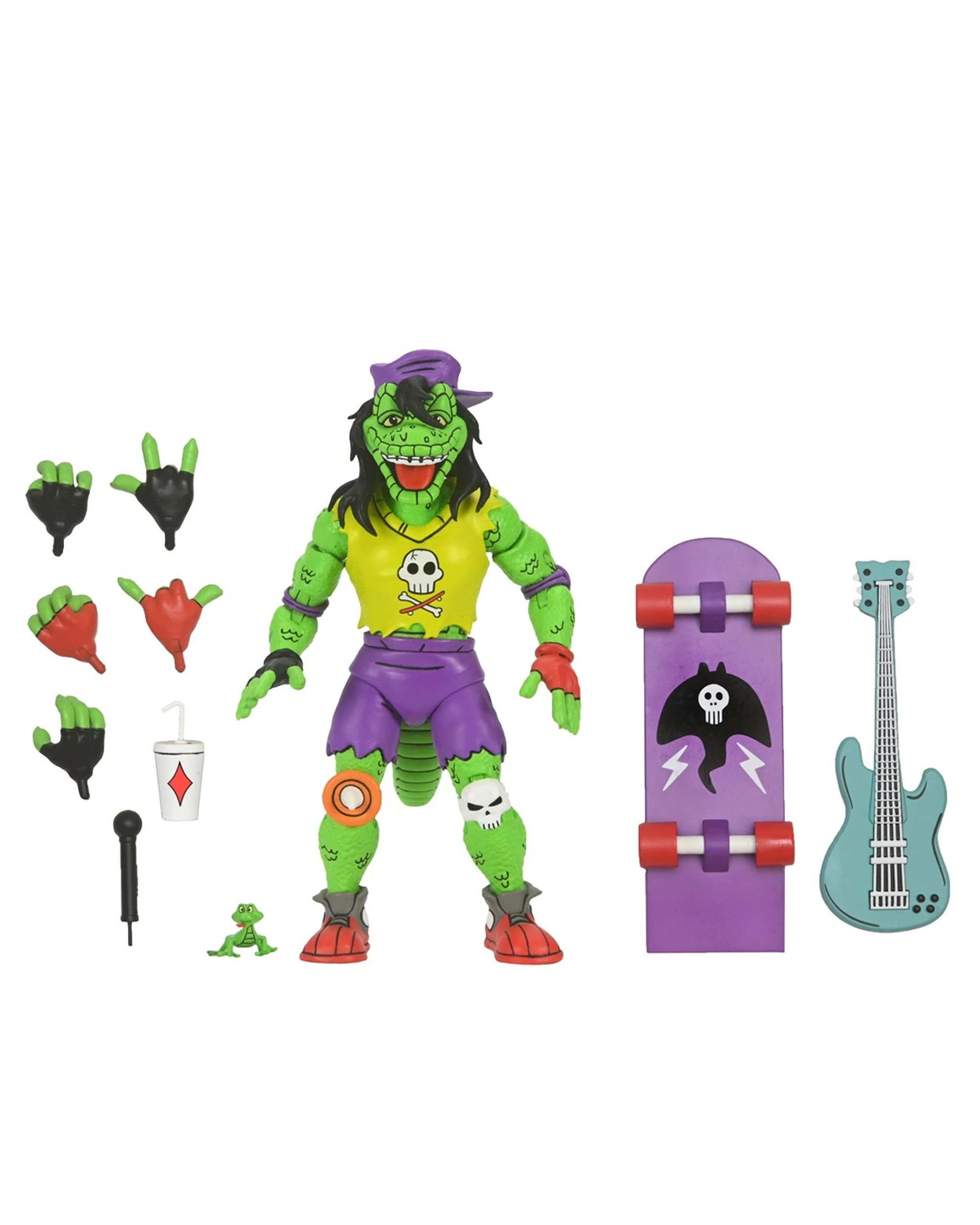 2 NECA Teenage Mutant Ninja Turtles Adventures Mondo Gecko - Archie Comics -  7 inch Scale Action Figure, 2 of 8