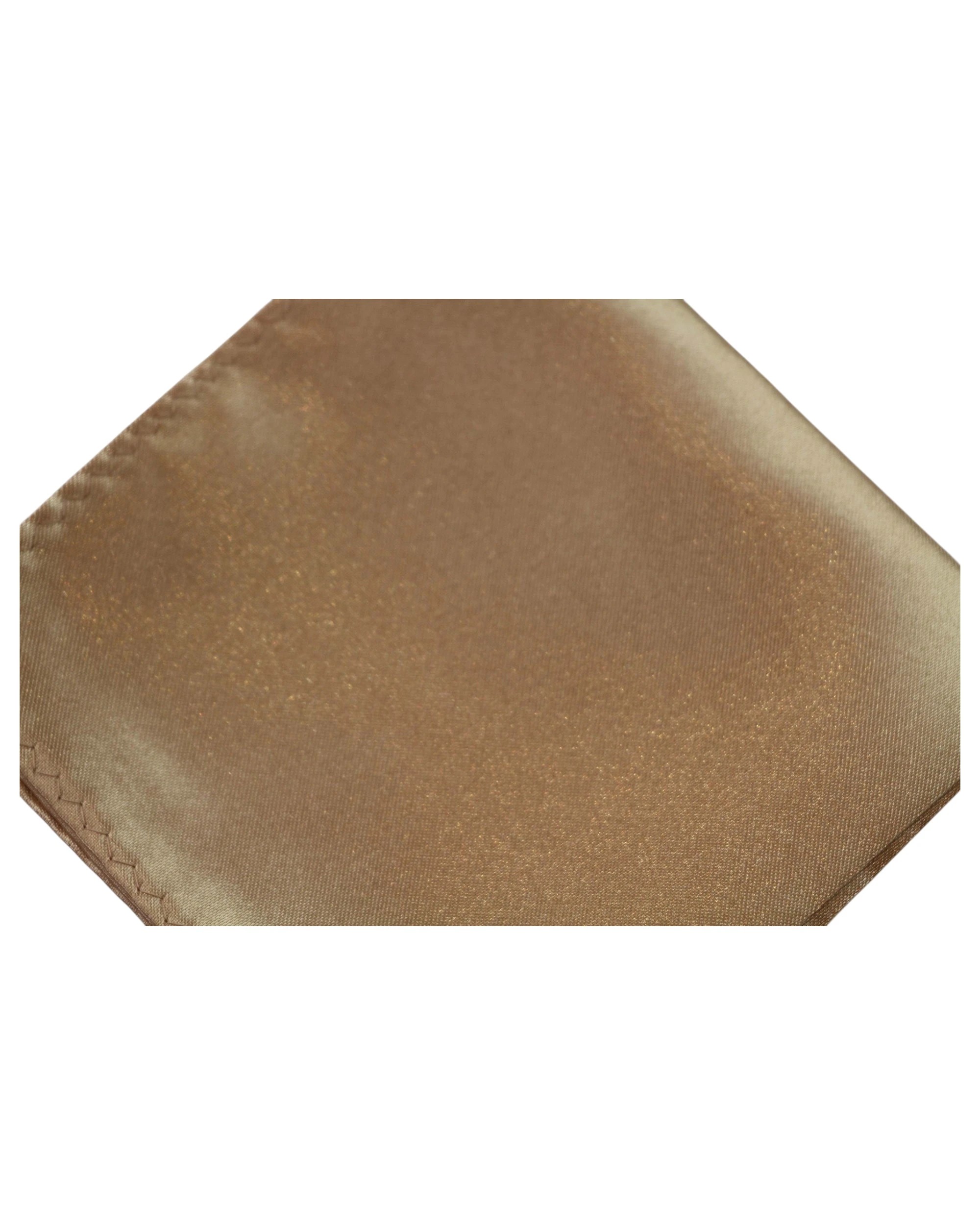 2 Zasel Mens Pocket Square - Gold, 2 of 3
