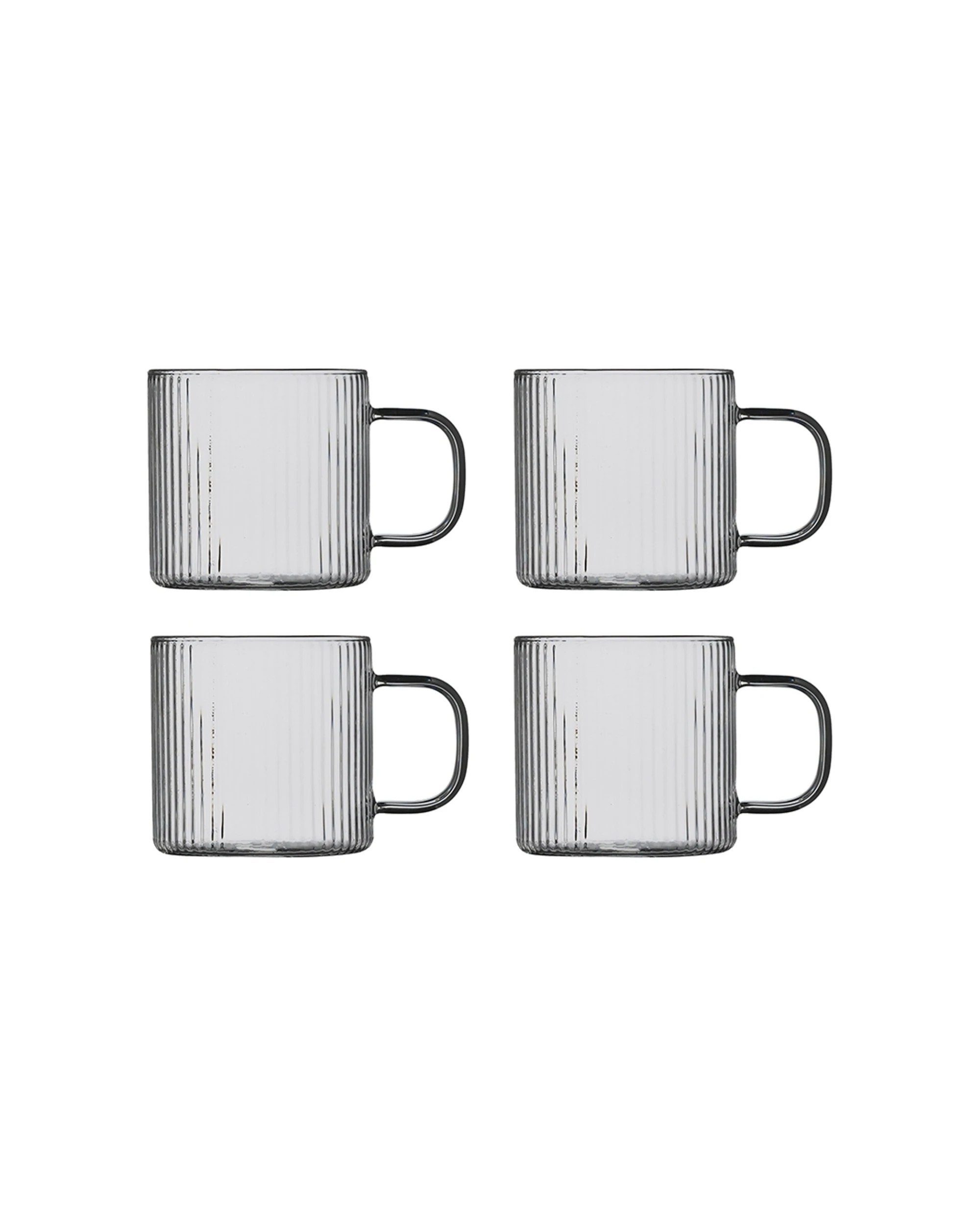 1 Ecology 4pc Infuse 120ml Glass Espresso Cup Set - Clear, 1 of 3