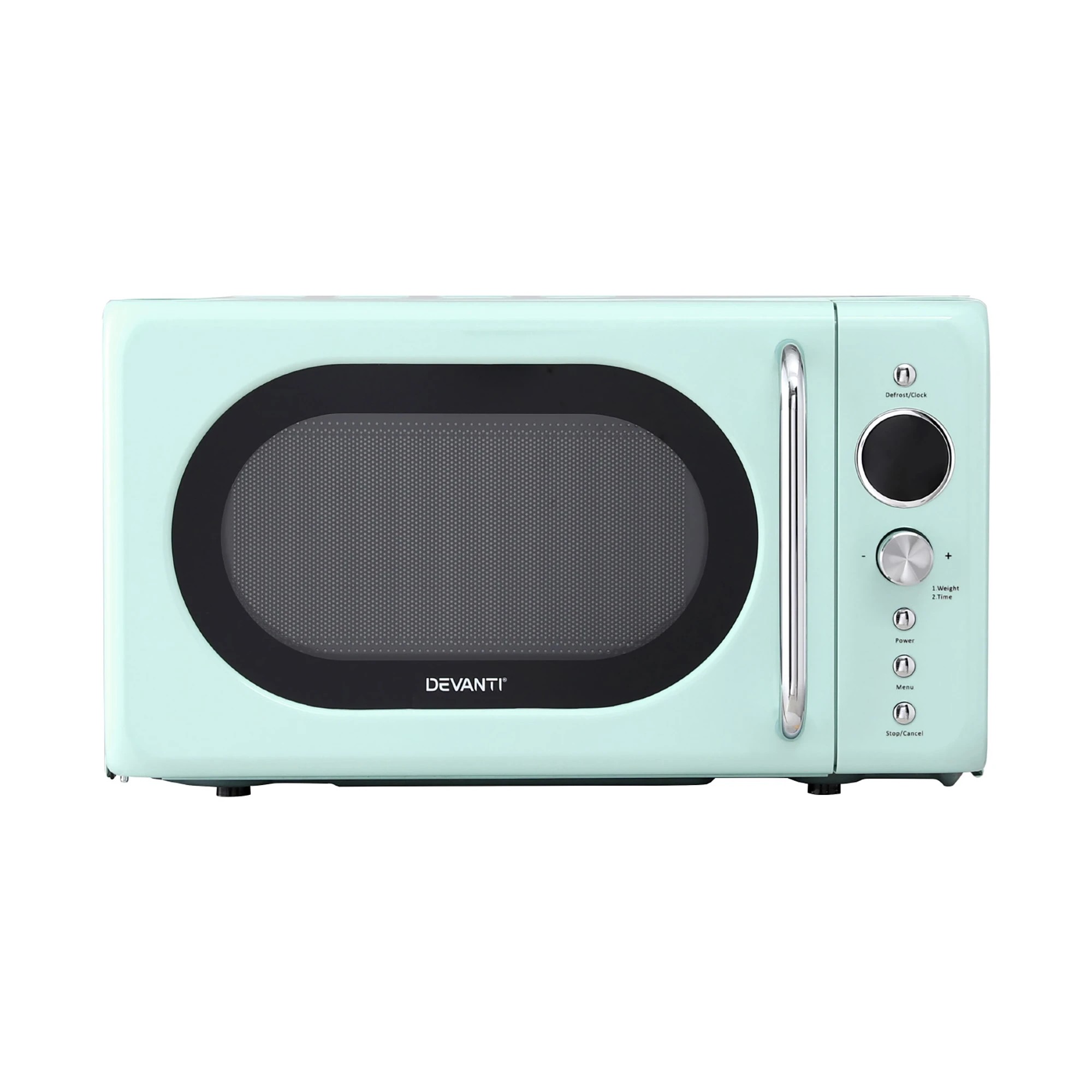 3 Devanti 20L Microwave Oven 700W - Green, 3 of 6