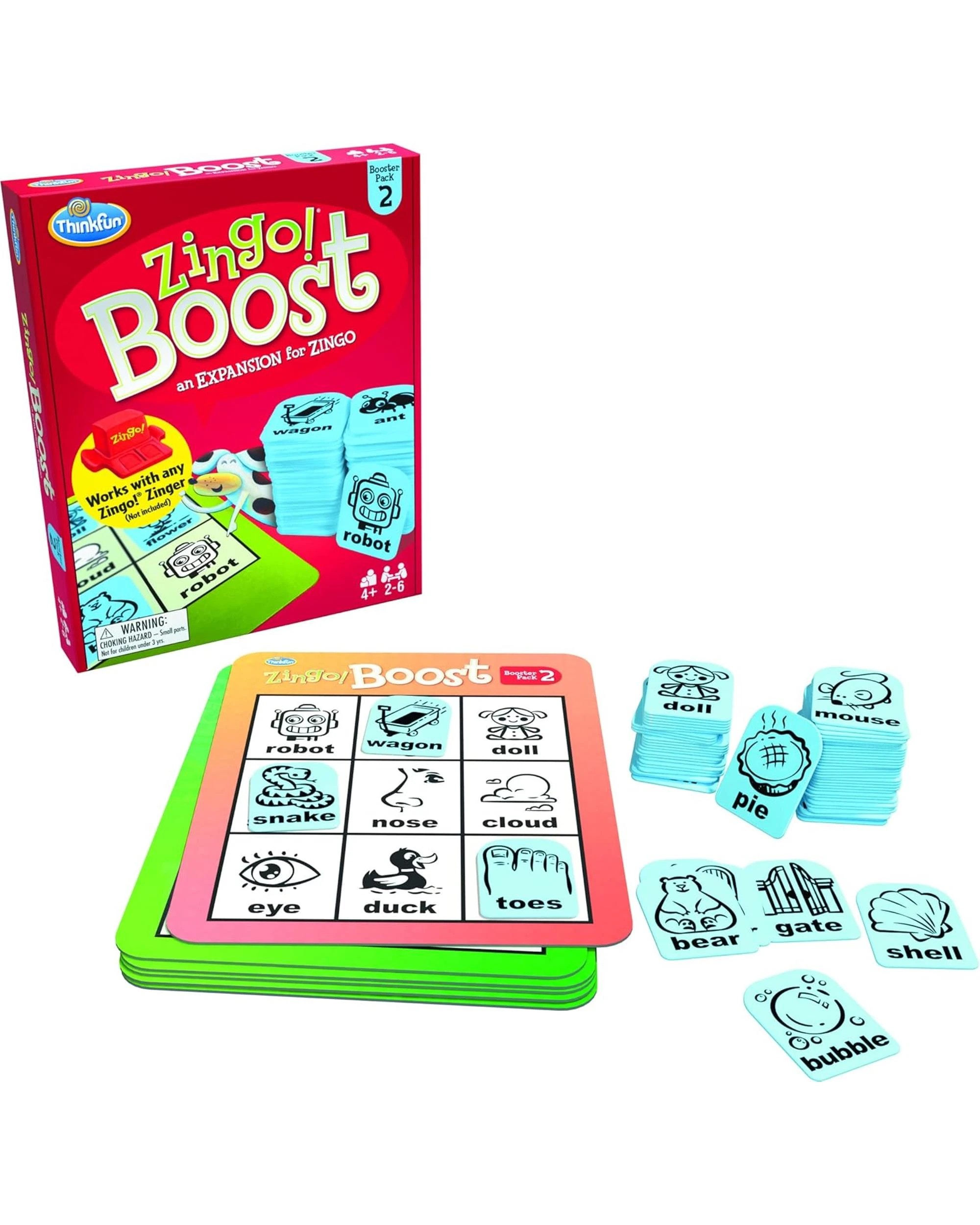 2 Zingo! Boost Booster Pack #2 Expansion Board Game, 2 of 3