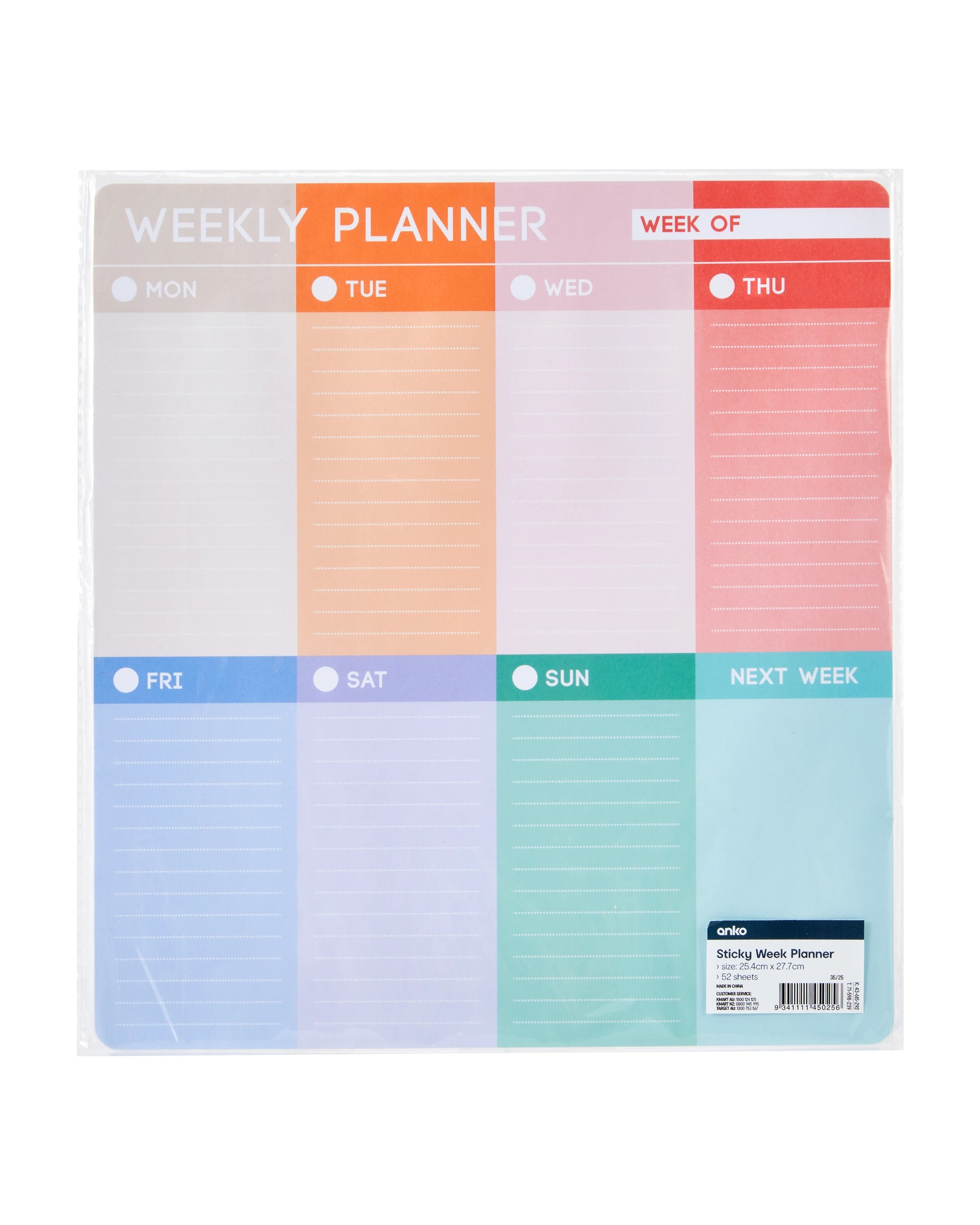 7 Sticky Week Planner, 7 of 7