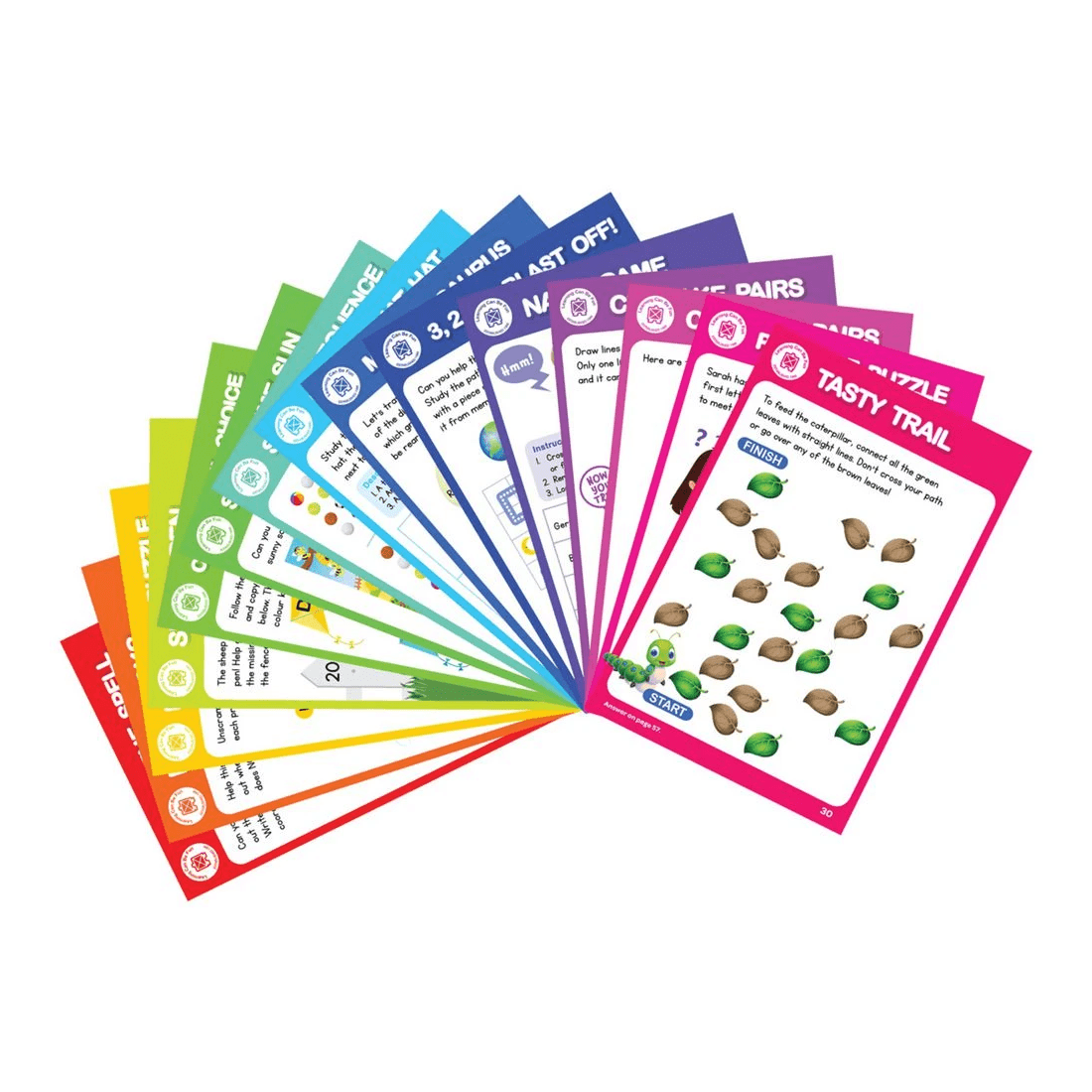 4 Learning Can Be Fun Brainteasers Activity Pad, 4 of 5