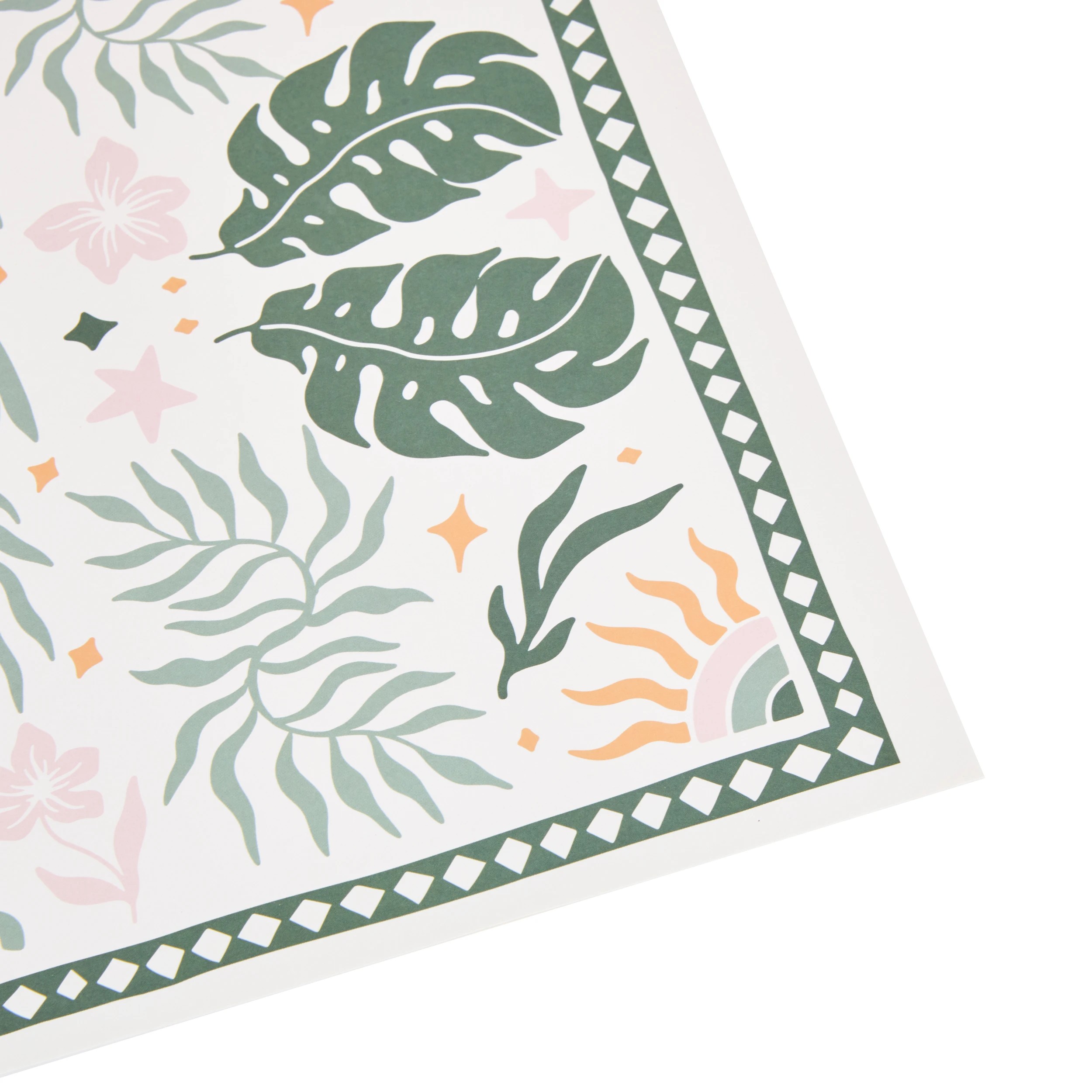 2 24 Piece Palm Tree Paper Placemats, 2 of 3