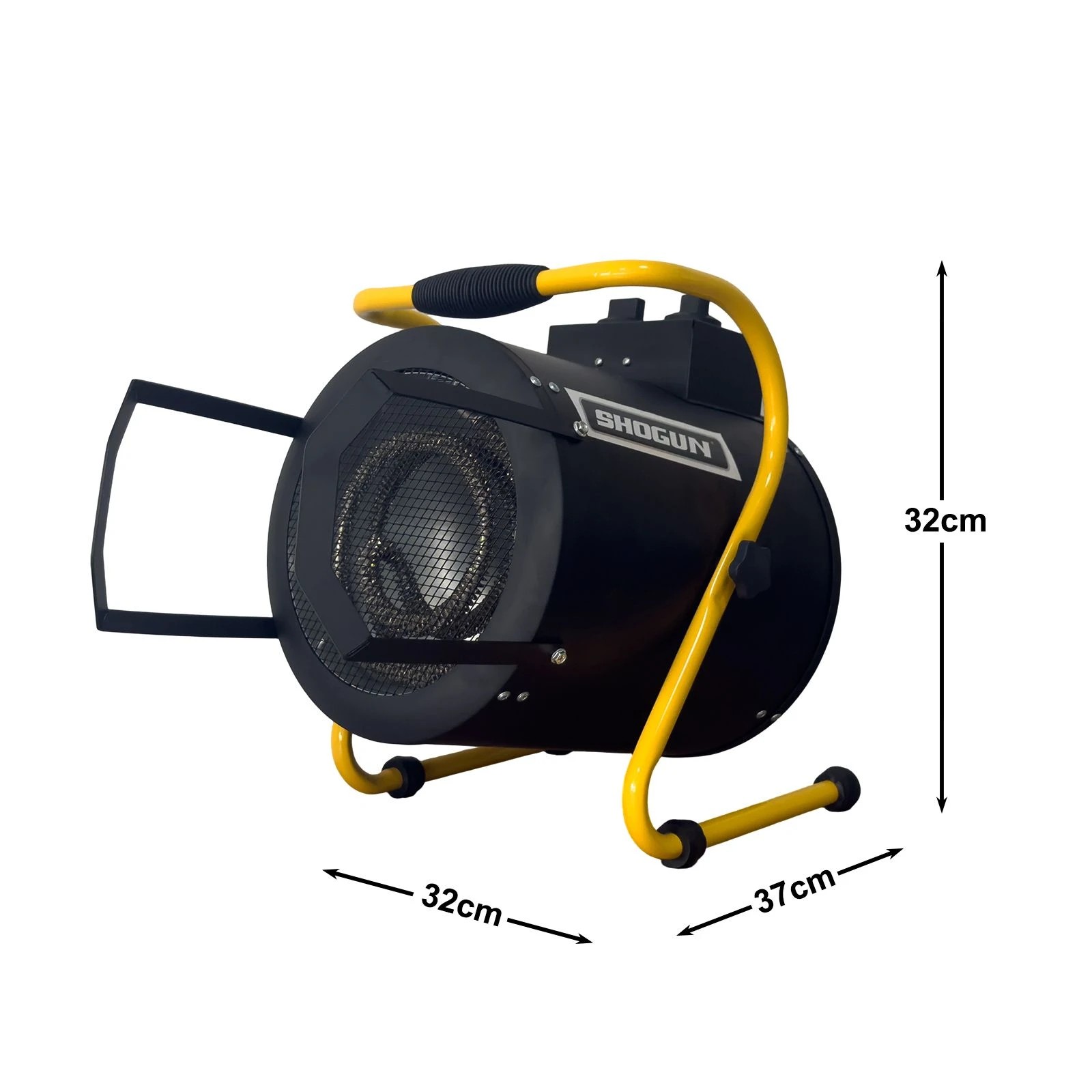 7 Shogun Portable 2-in-1 Fan Heater and Air Blower, 3000W Industrial Carpet Dryer, 7 of 7