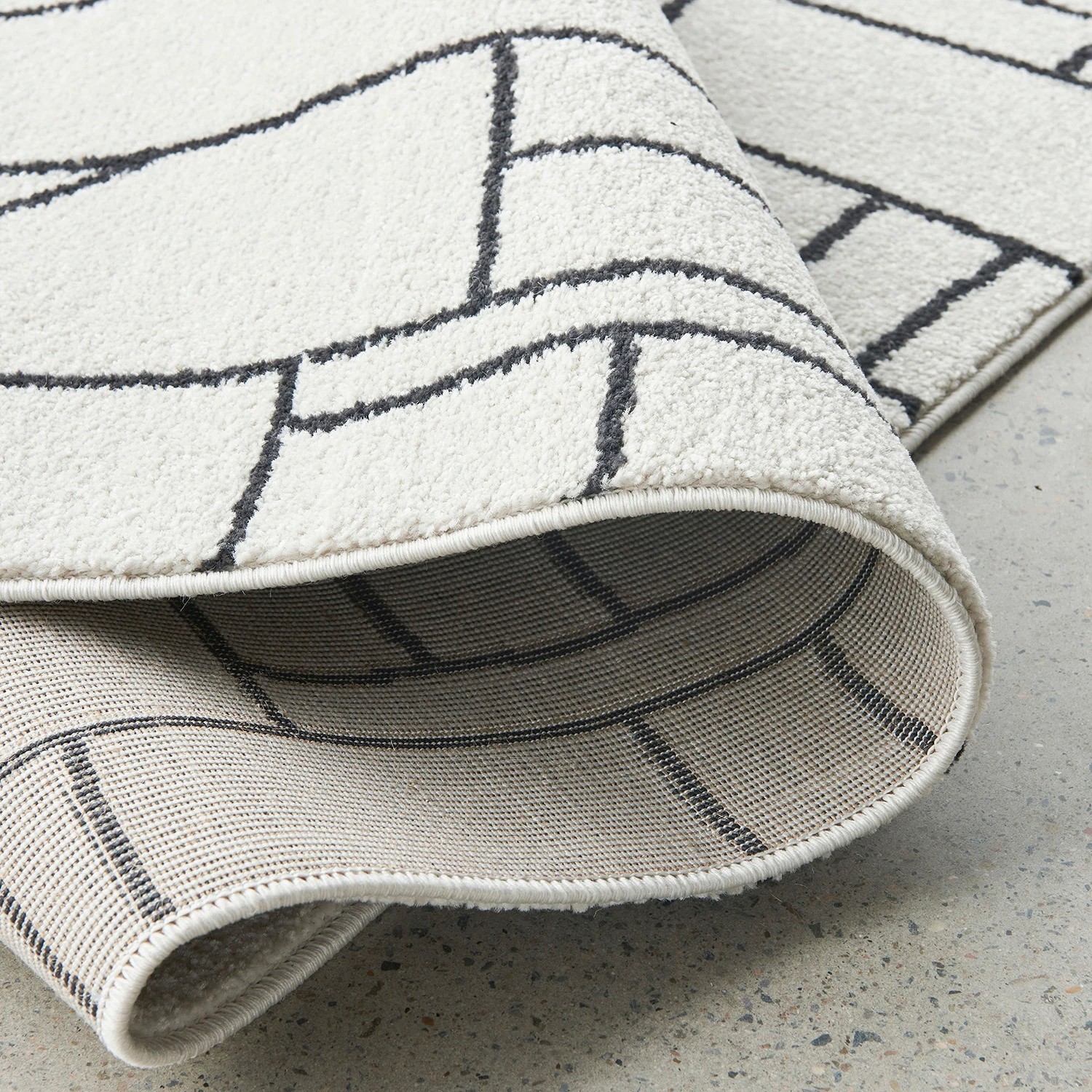 4 Common Ground Rugs Elysium Fleur Runner 300x80cm - Medium Runner Power Loomed Pet Friendly Rug - Natural, 4 of 4