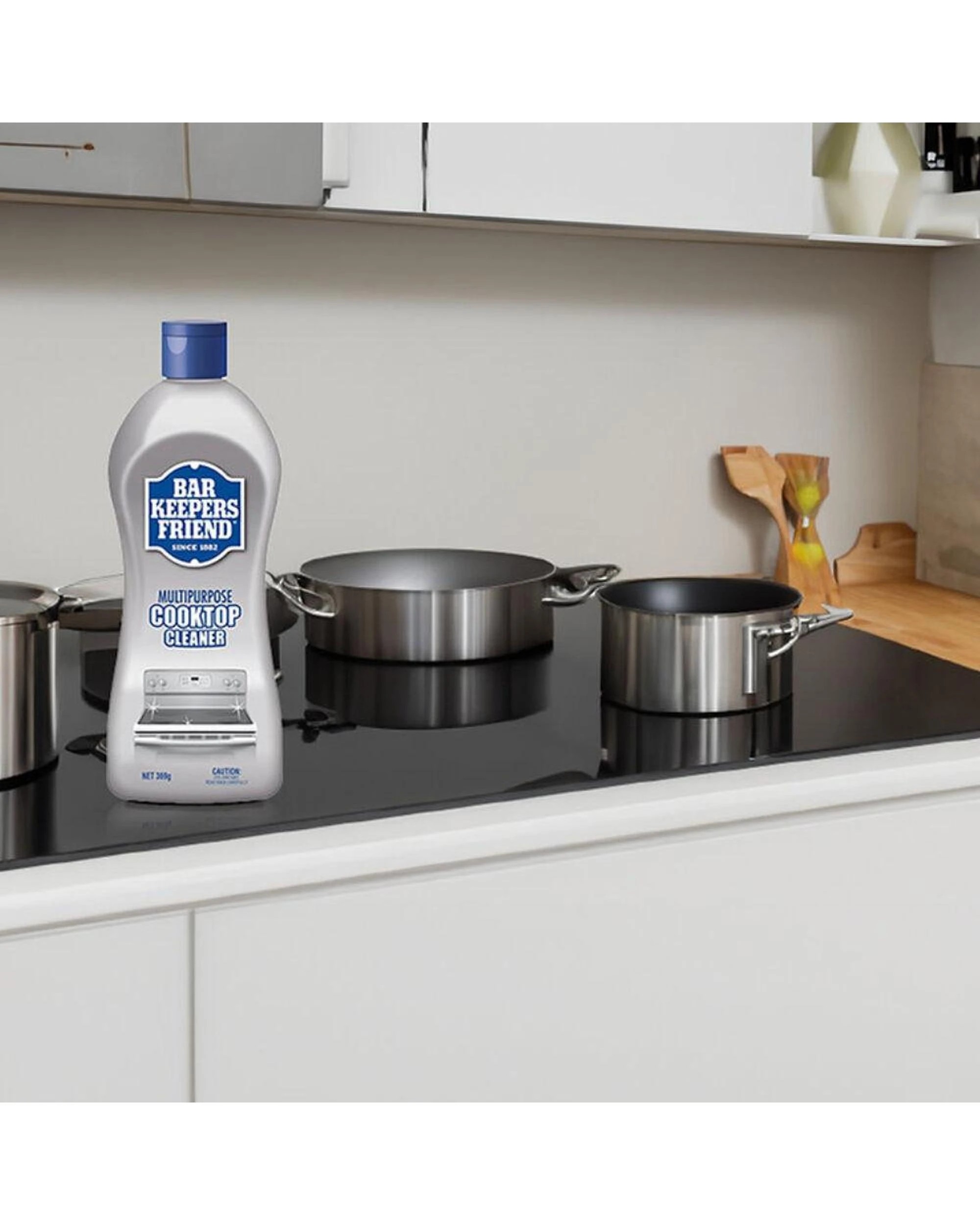 4 Bar Keepers Friend MultiPurpose Cooktop Cleaner 369g  Set of 6, 4 of 6