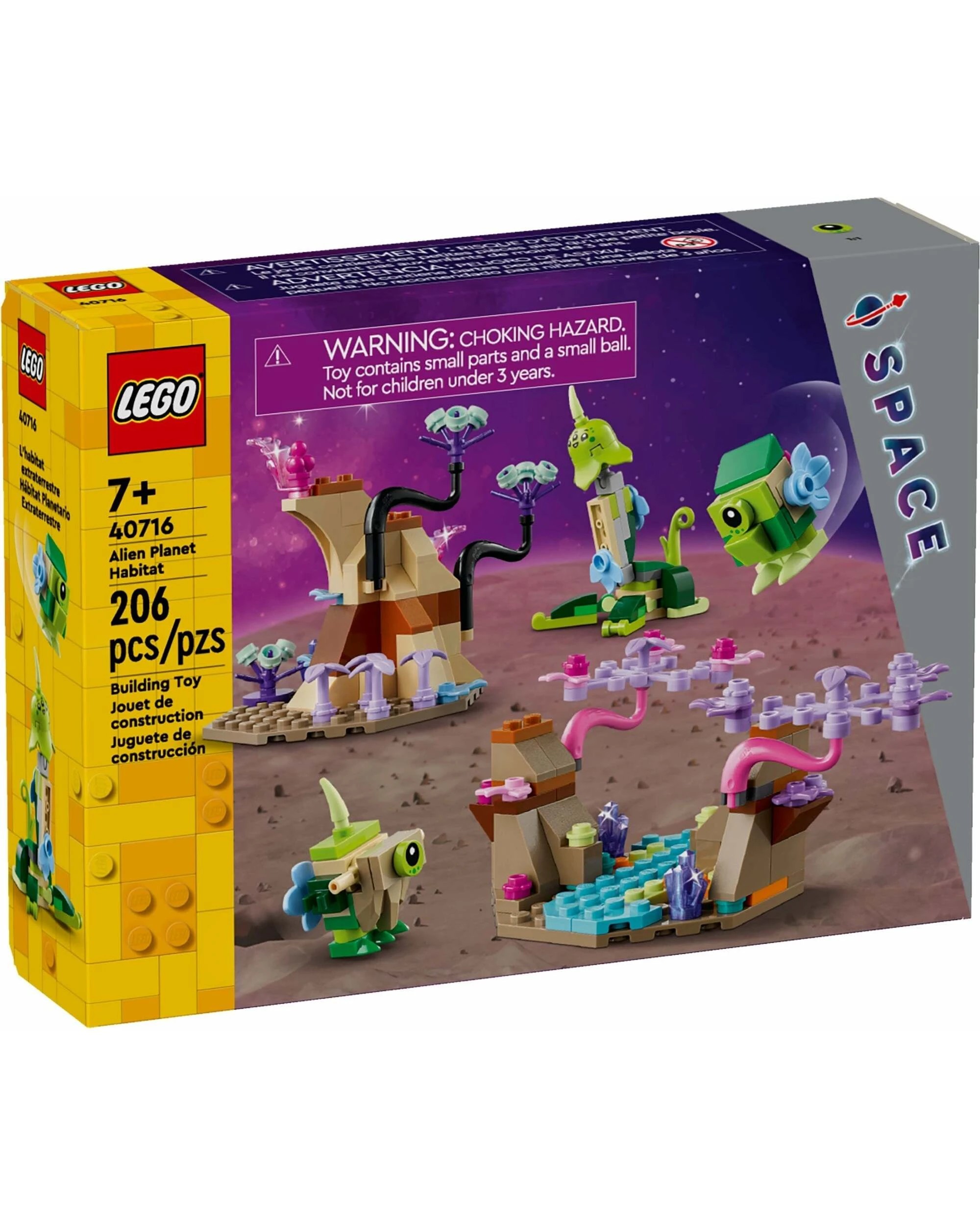 1 LEGO City 40716 Alien Planet Habitat, 1 of 3