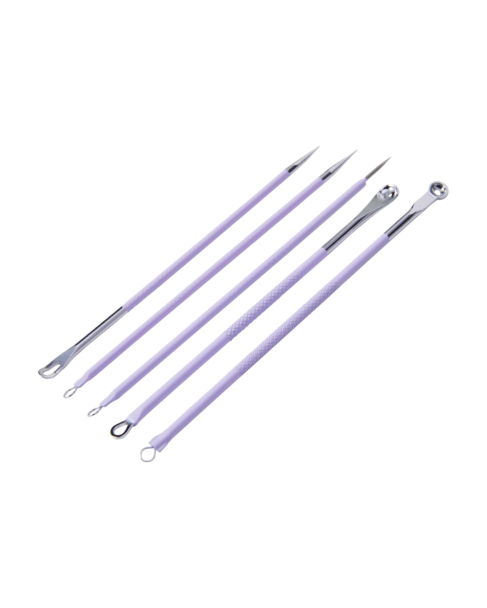 6 OXX Cosmetics 6 Pack Blackhead Remover Kit with Mirror Case, 6 of 7