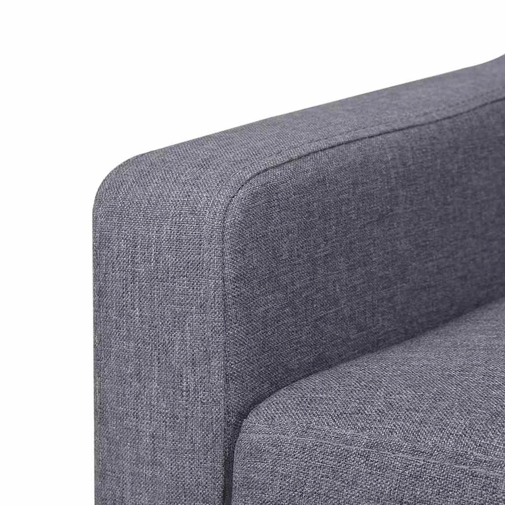 9 Vidaxl Sofa Set 2 Pieces Fabric - Grey, 9 of 10