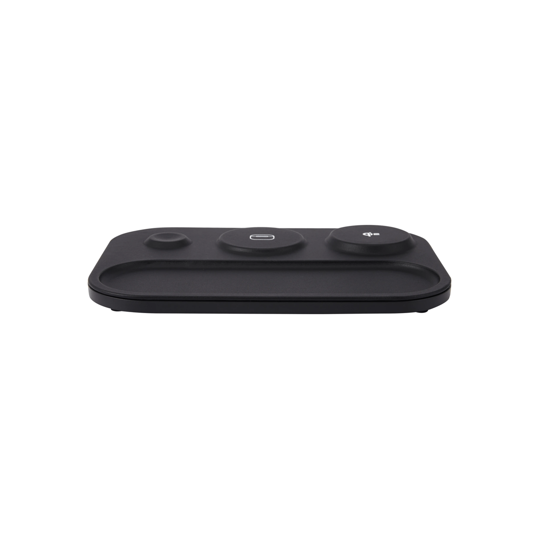2 3-in-1 Wireless Charger Tray - Black, 2 of 9