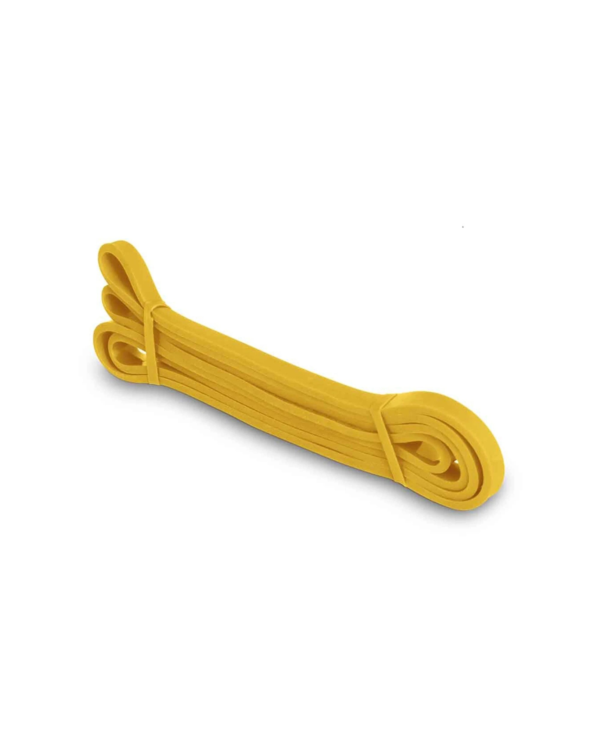 1 Bodyworx Strength Band Extra Ultra Light 8mm Natural Rubber 1-11LBS 3-25KG - Yellow, 1 of 1