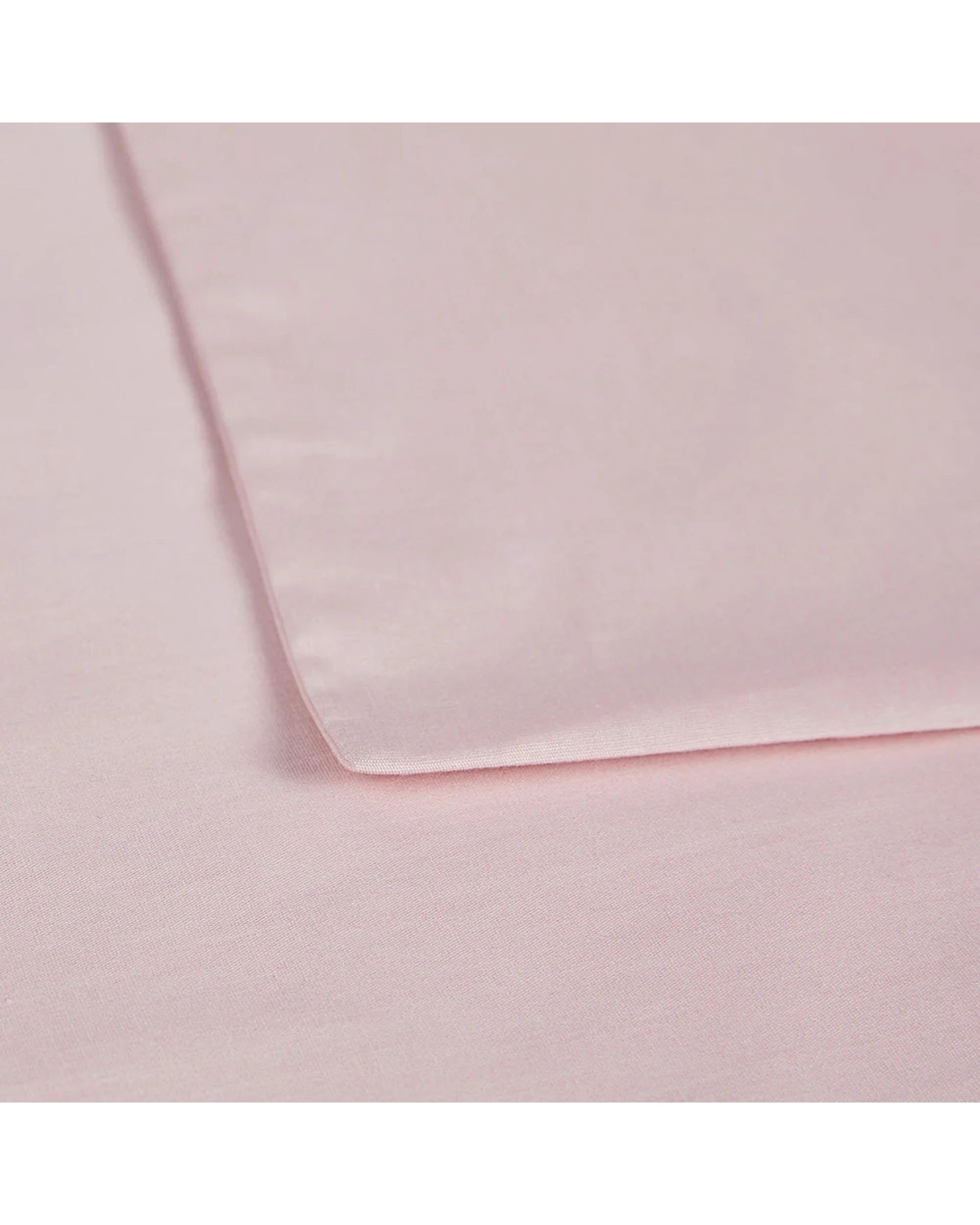4 Bulbul Home Fitted Sheet & Pillowcase Bedding Set Salt 375TC - Queen Bed - Pink, 4 of 5