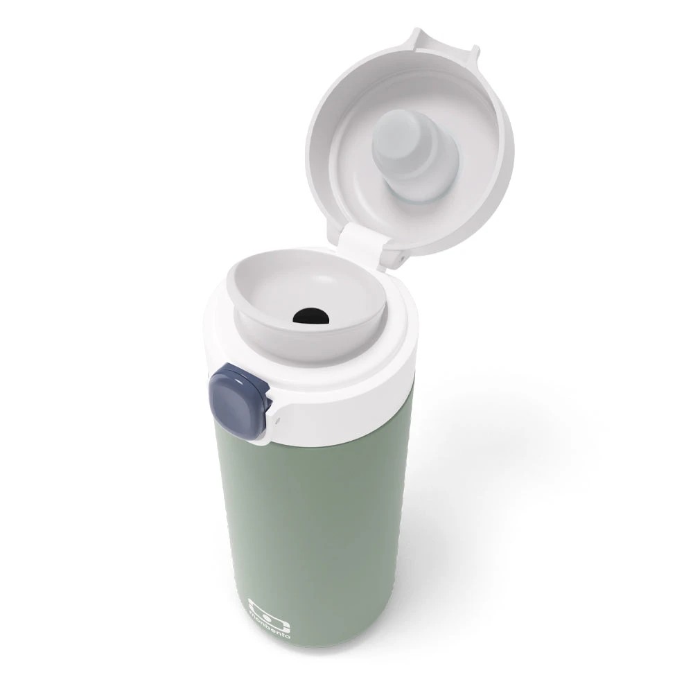 3 Monbento Mb Pop Insulated Bottle Natural - Green - Green, 3 of 5