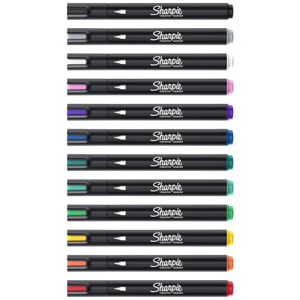 3 Sharpie Creative Acrylic Bullet Markers 12 Pack, 3 of 10
