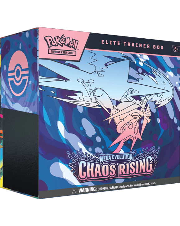 Pokemon Trading Card Game: Mega Evolution Chaos Rising Elite Trainer Box