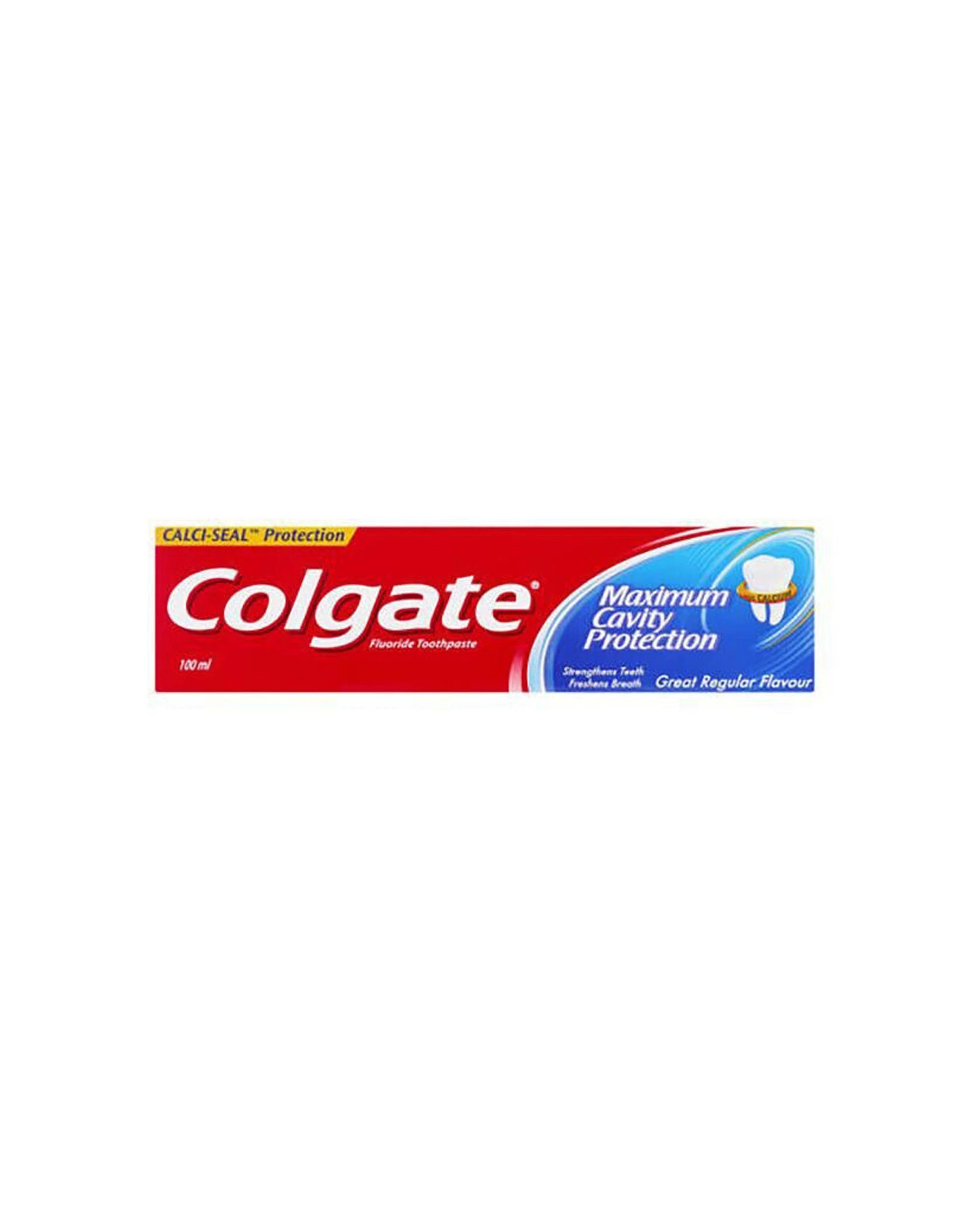 2 Colgate 12PK Maximum Cavity Protection Toothpaste Tube Dental Oral 100ml - Multi, 2 of 2