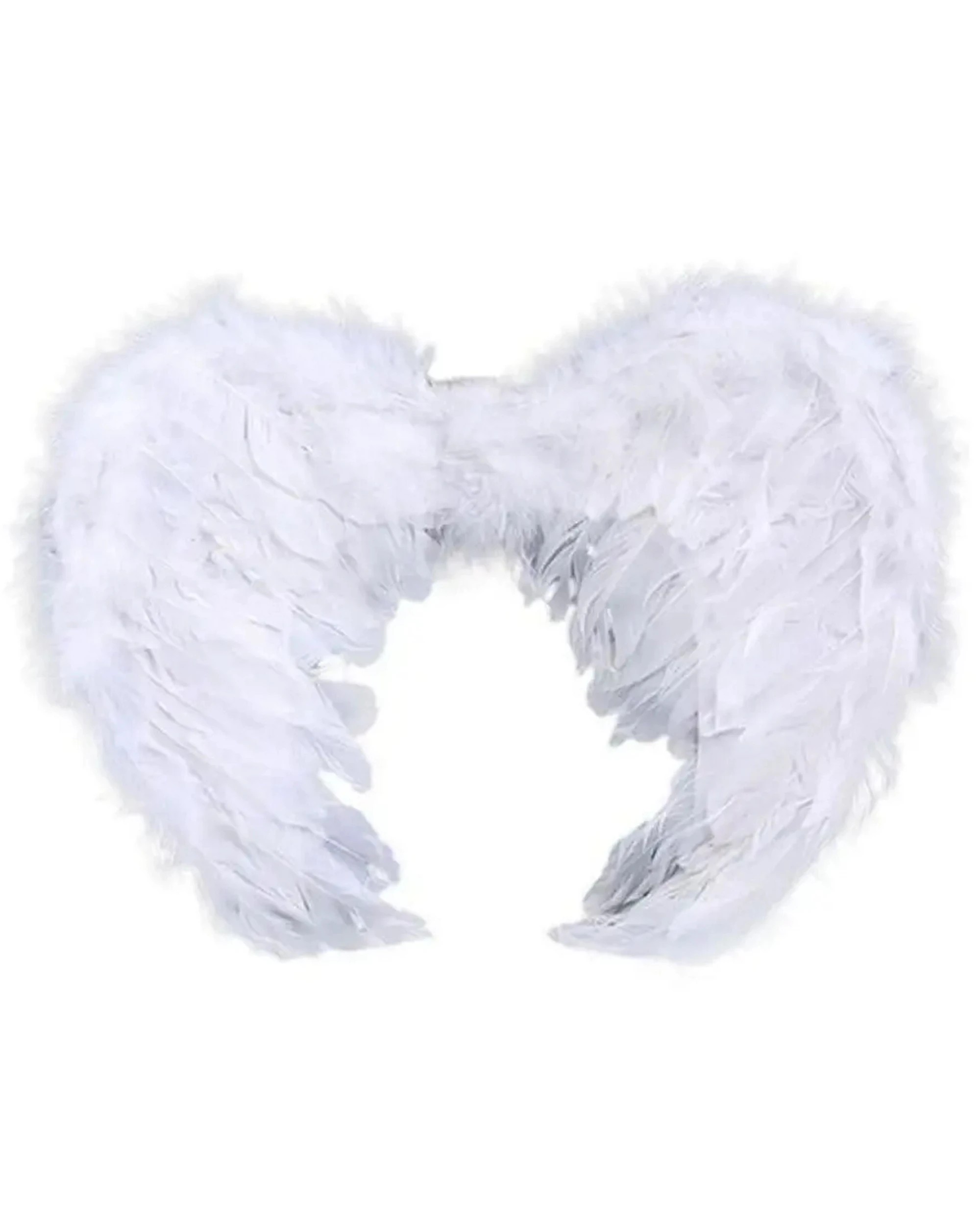 1 Party Planet White Feathered Angel Wings 80cm x 60cm, 1 of 1
