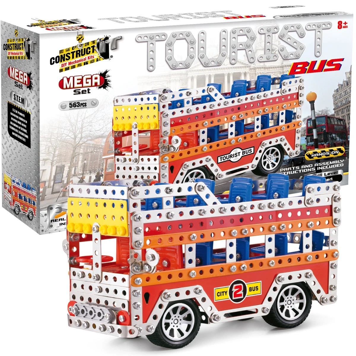 4 Construct-It Tourist Bus, 4 of 5