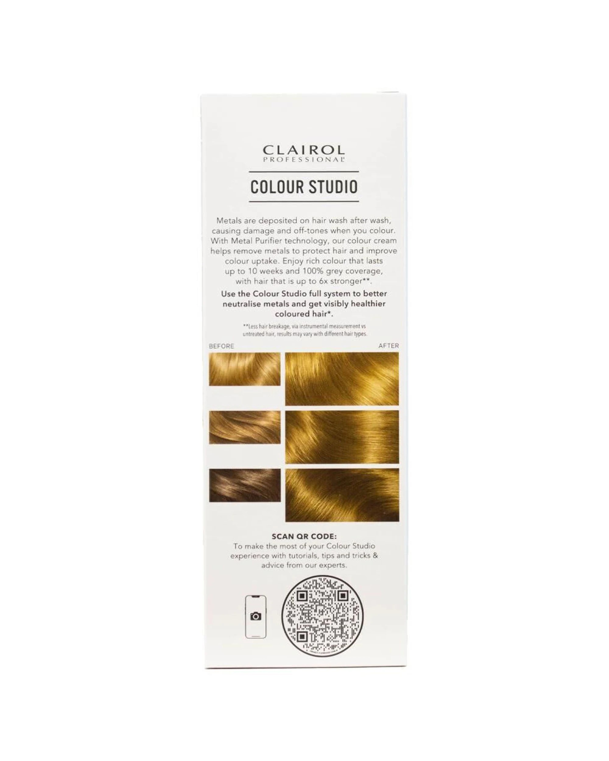 3 Clairol 6PK Professional Permanent Hair Colour 8/0 Butterscotch Blonde - Beige, 3 of 5