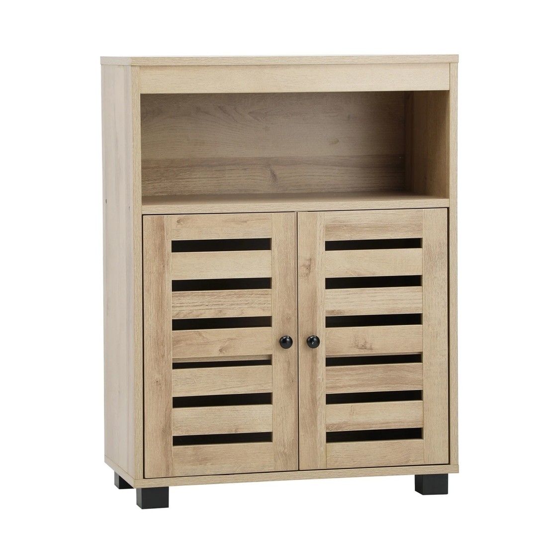 6 Oikiture Buffet Sideboard Shoe Storage Cabinet
 - Natural, 6 of 10