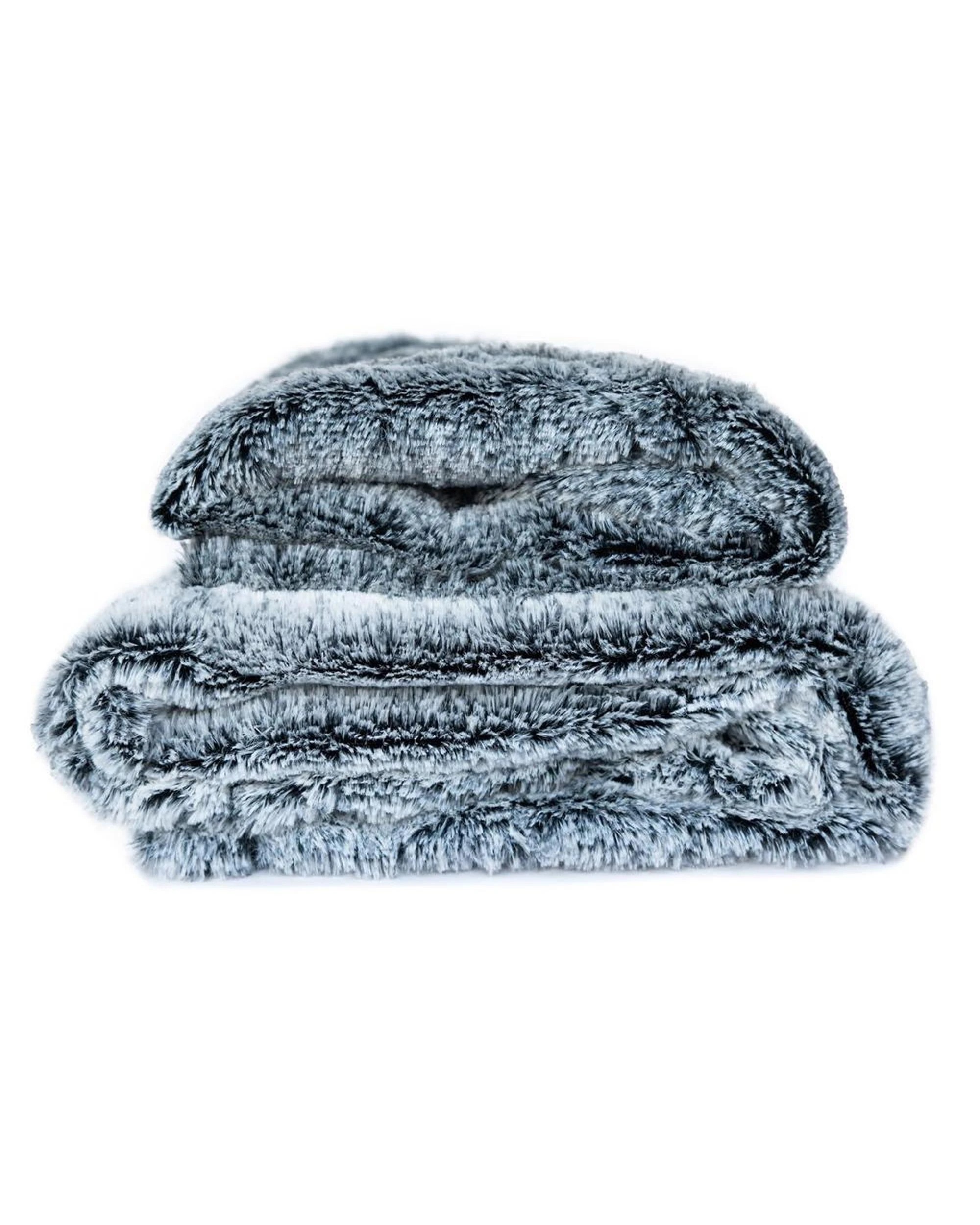 2 Superior Pet Calming Plush Pet Blanket Arctic Faux Fur Large, 2 of 6